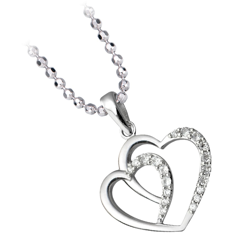 Mặt dây chuyền Bạc đính đá CZ PNJSilver XMXMK000047