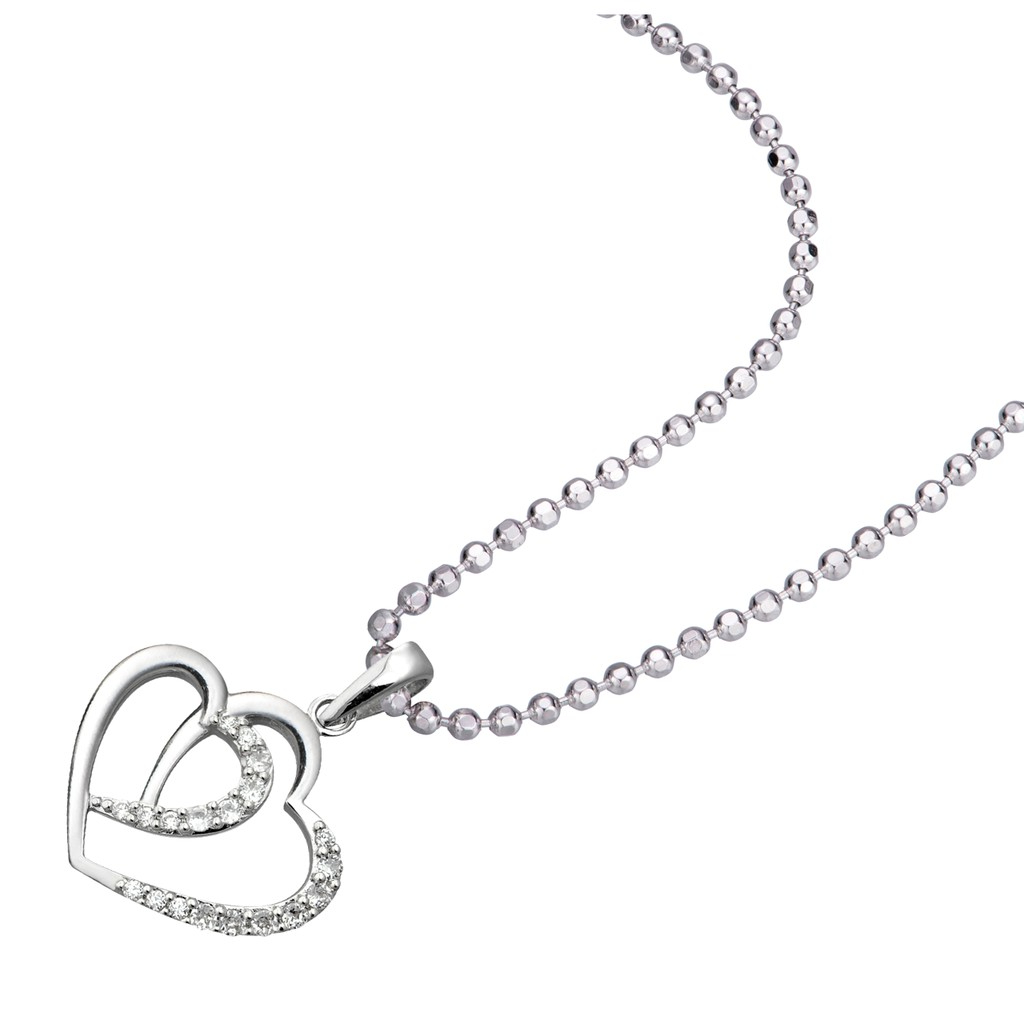Mặt dây chuyền Bạc đính đá CZ PNJSilver XMXMK000047