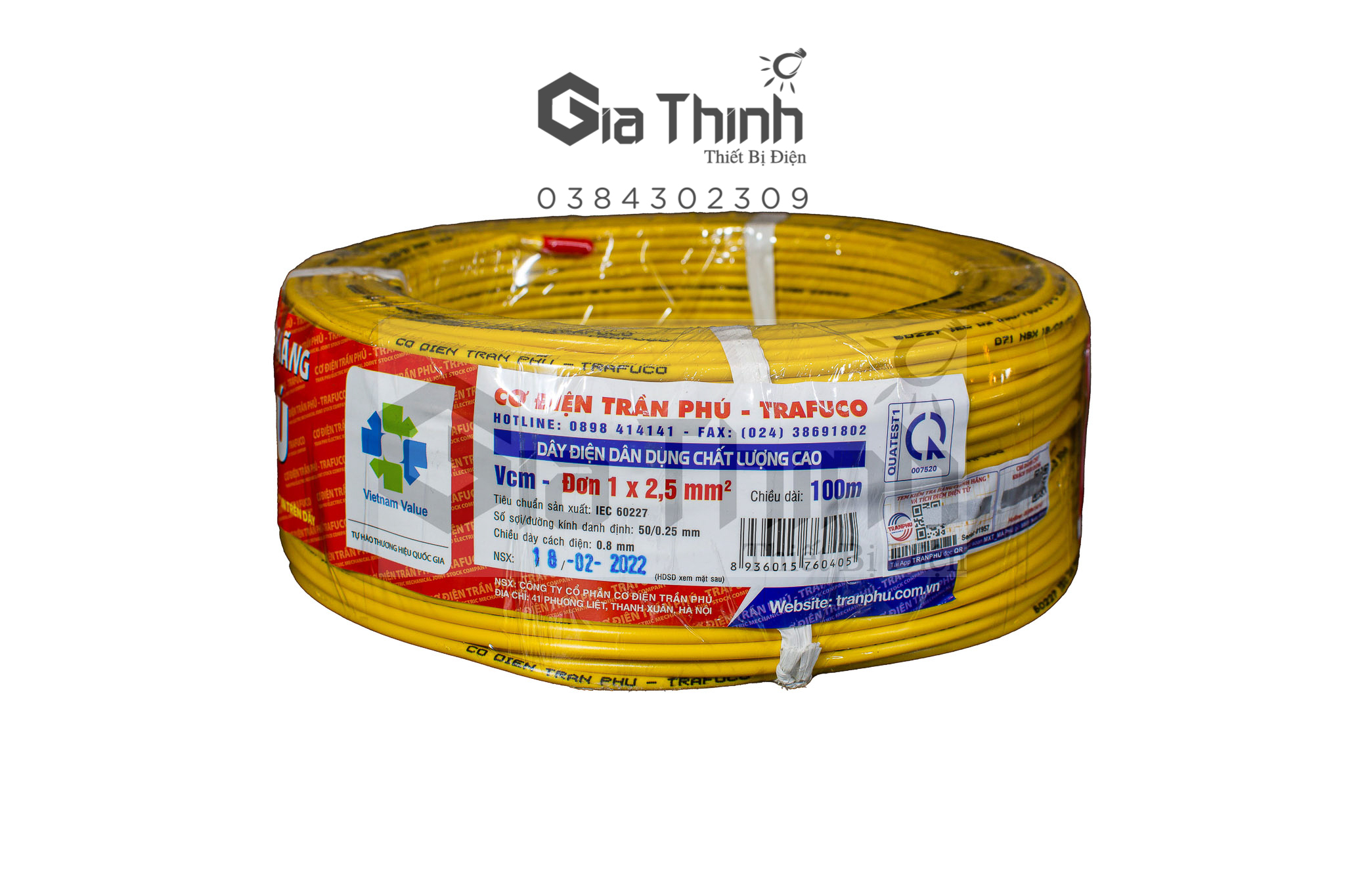 Dây điện Trần Phú TRAFUCO Phương Liệt