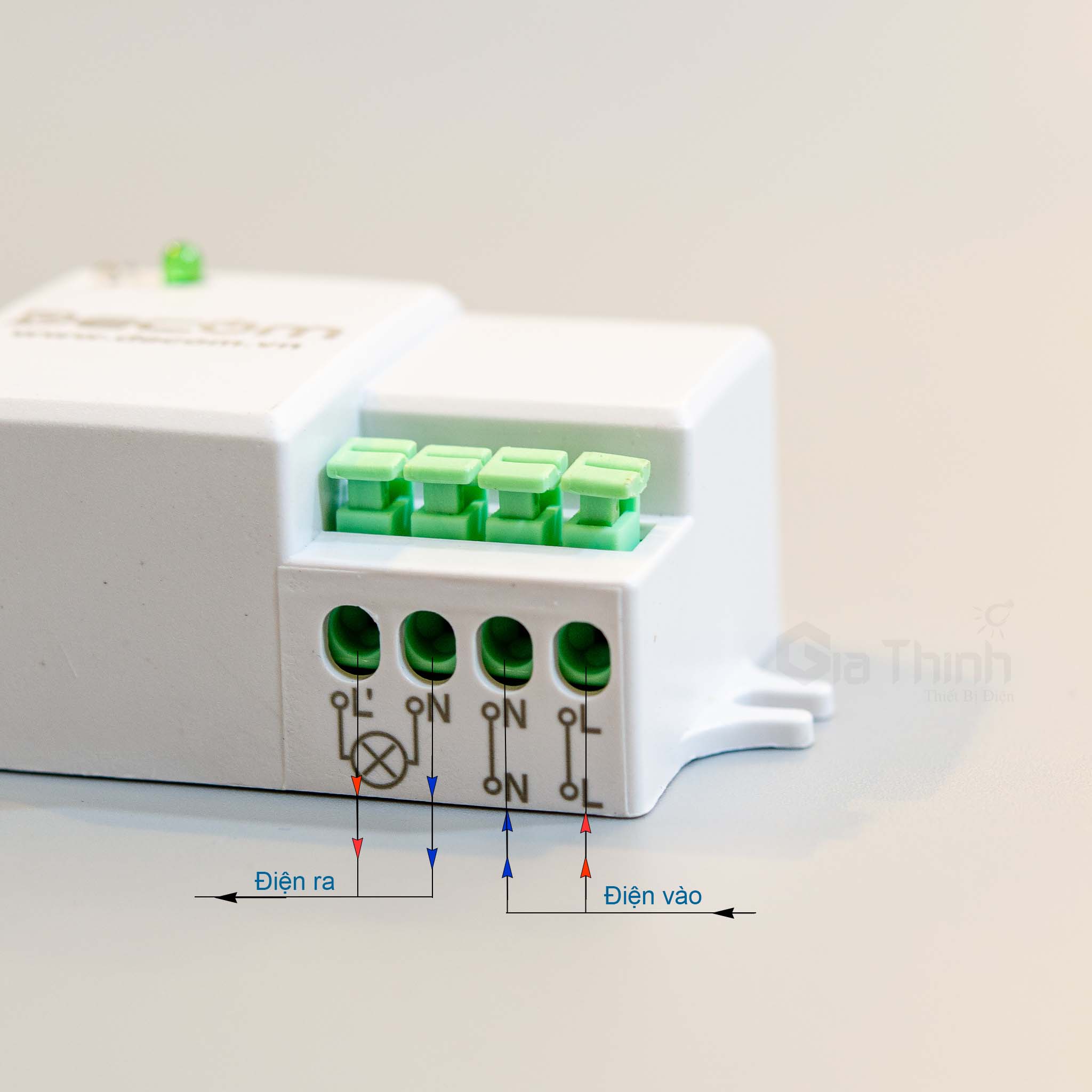 Công tắc tự động cảm ứng vi sóng DECOM DC-701H (Bảo hành đổi mới 12 tháng)