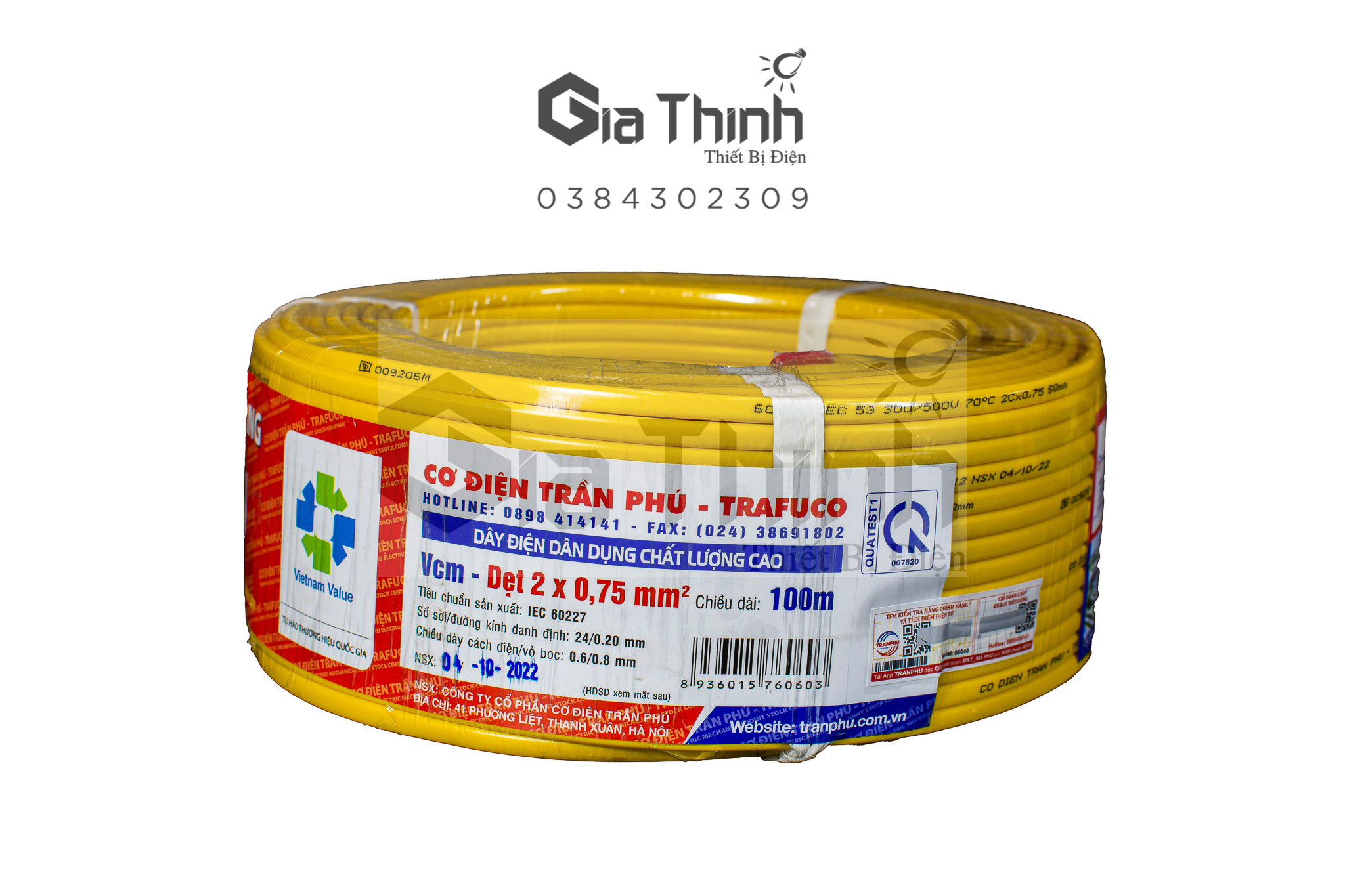 Dây điện Trần Phú TRAFUCO Phương Liệt