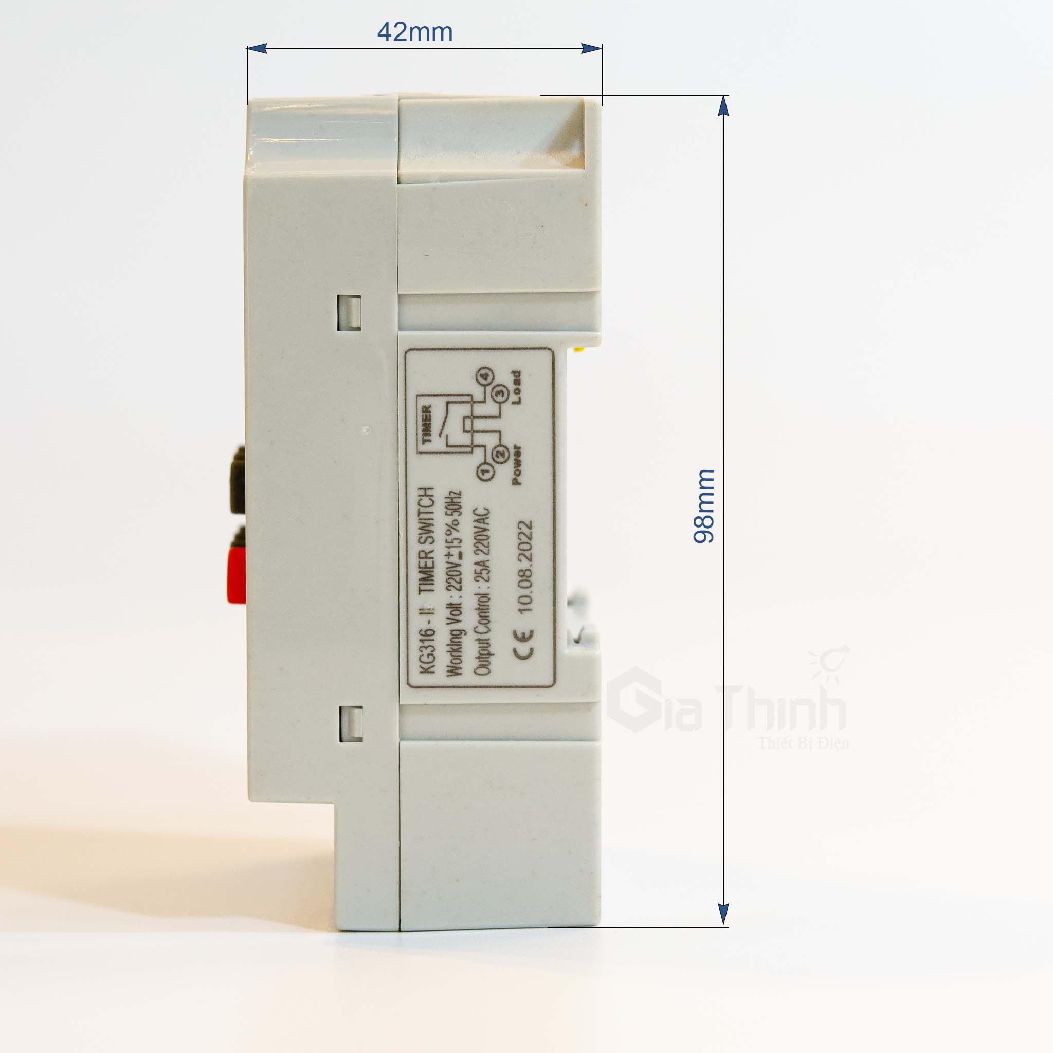 Công tắc hẹn giờ điện tử DECOM - KG316 (xanh lá) (Bảo hành đổi mới 12 tháng)