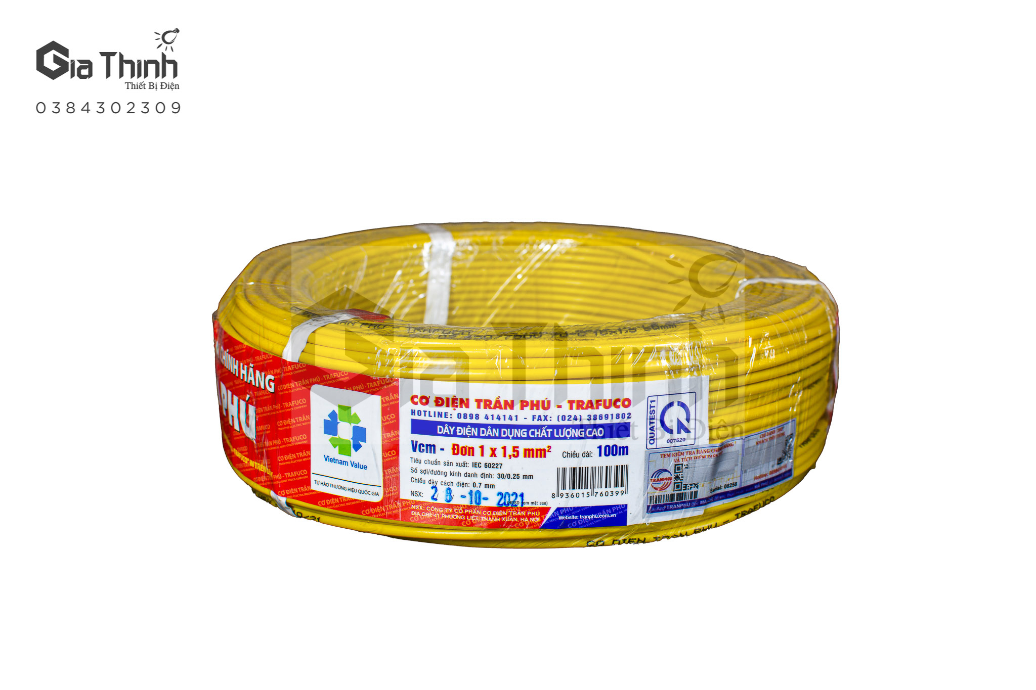 Dây điện Trần Phú TRAFUCO Phương Liệt