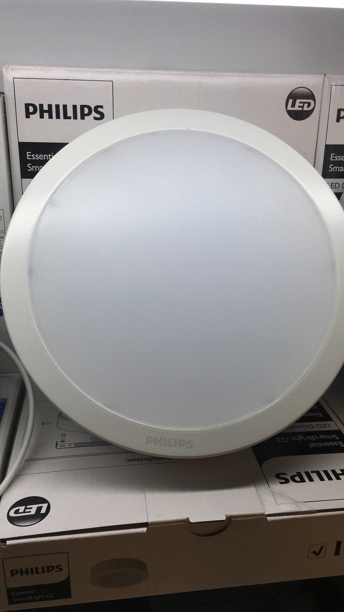Ốp trần 11W Philips ánh sáng trắng D150(BH24T)