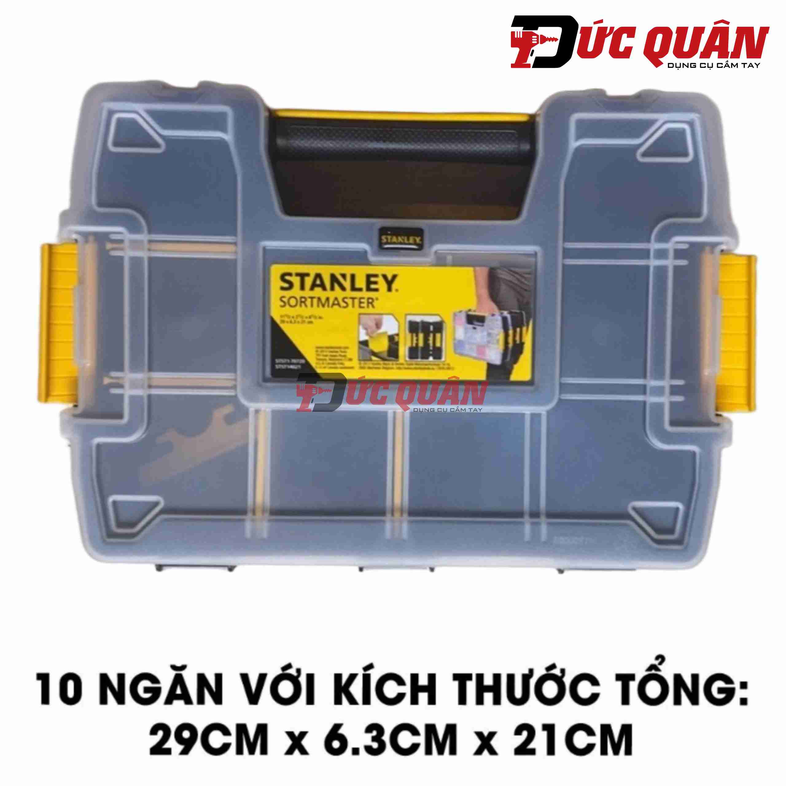 Hộp dụng cụ 10 ngăn Stanley STST14021-8