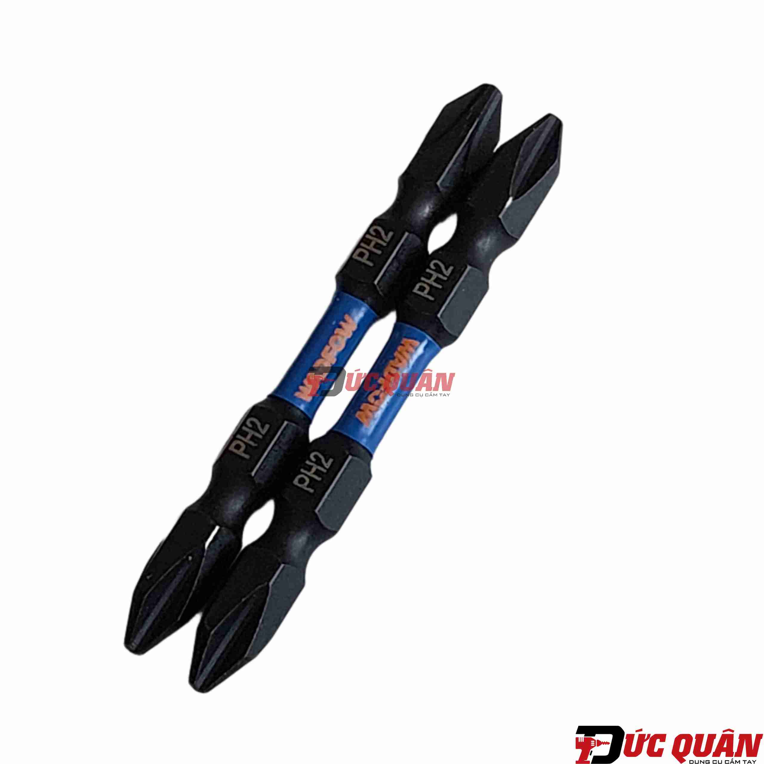Bộ 2 Mũi bắt vít 2 đầu ( Ph2 dài 65mm ) WADFOW