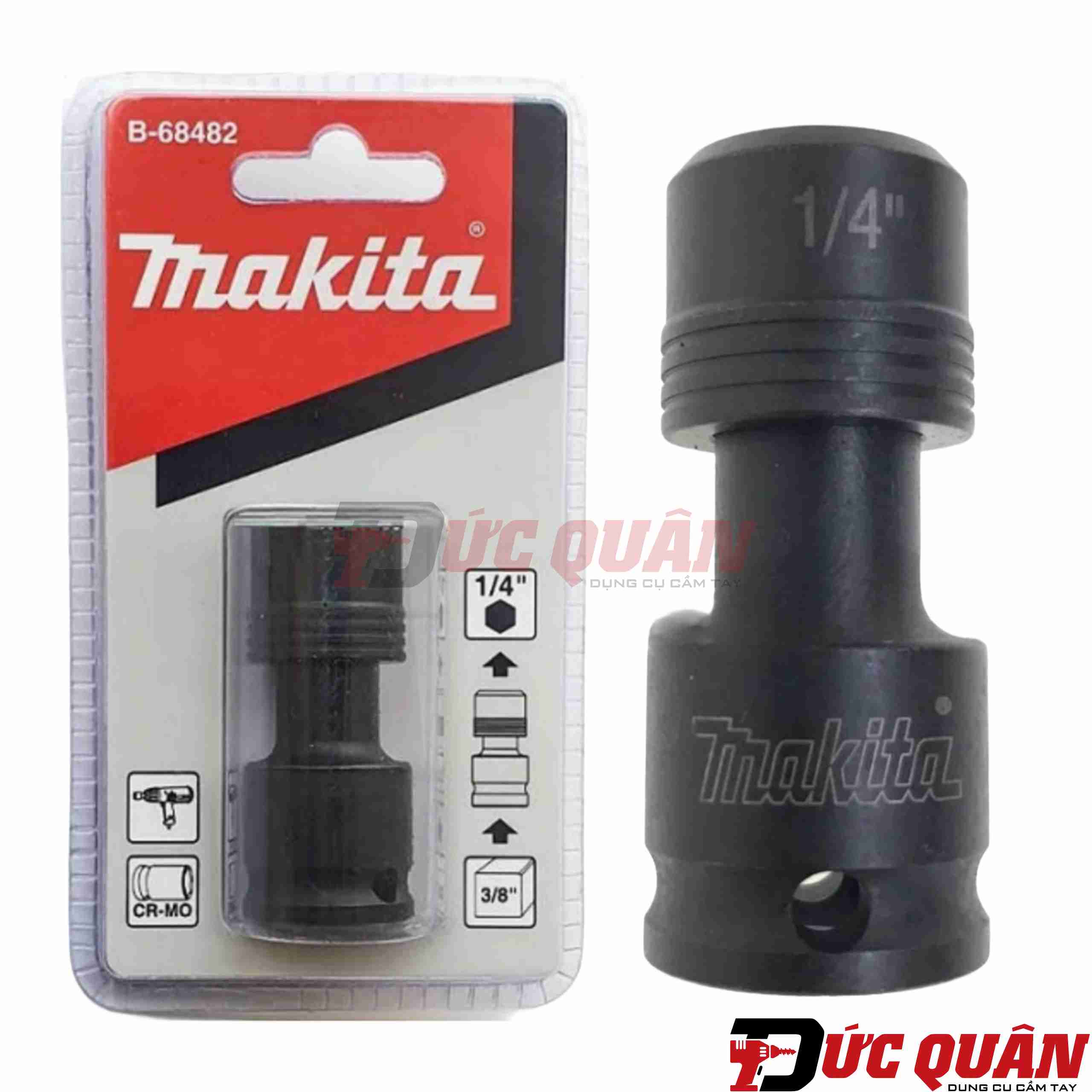 Đầu chuyển bu lông ra bắn vít ( 3/8 ) Makita B-68482