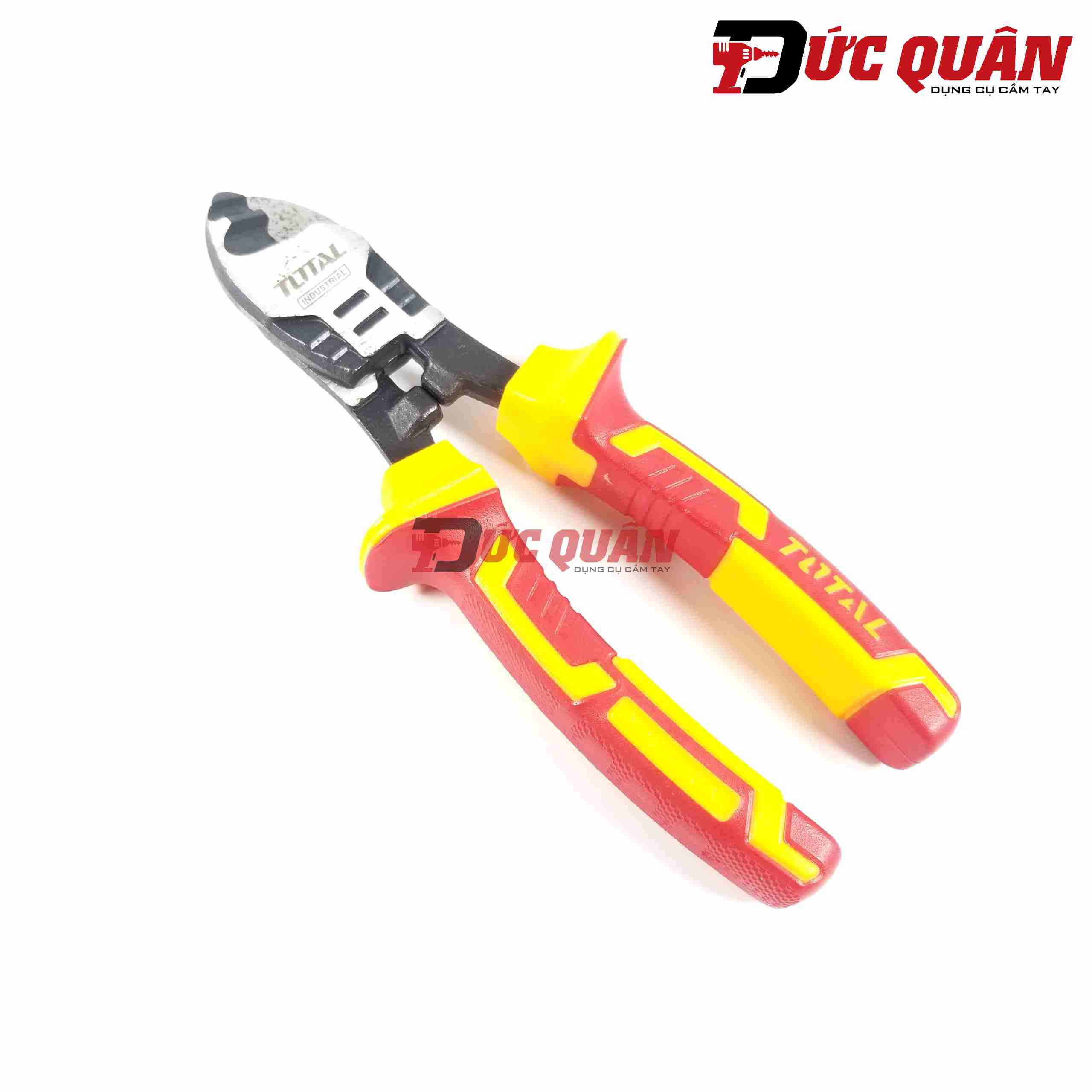 Kìm cắt cáp cách điện 1000v dài 160mm Total THTIP2761