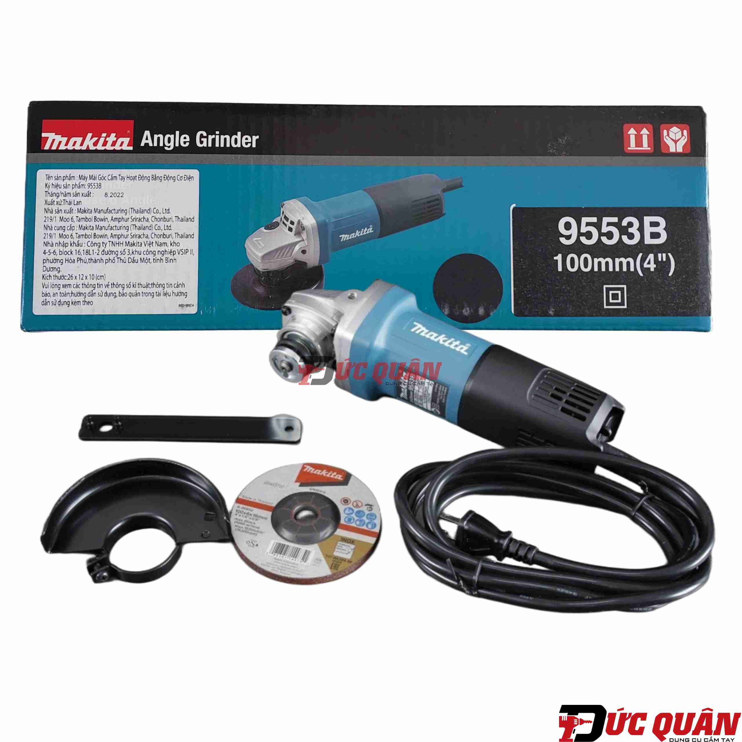 Máy mài góc ( 100mm ) Makita 9553B