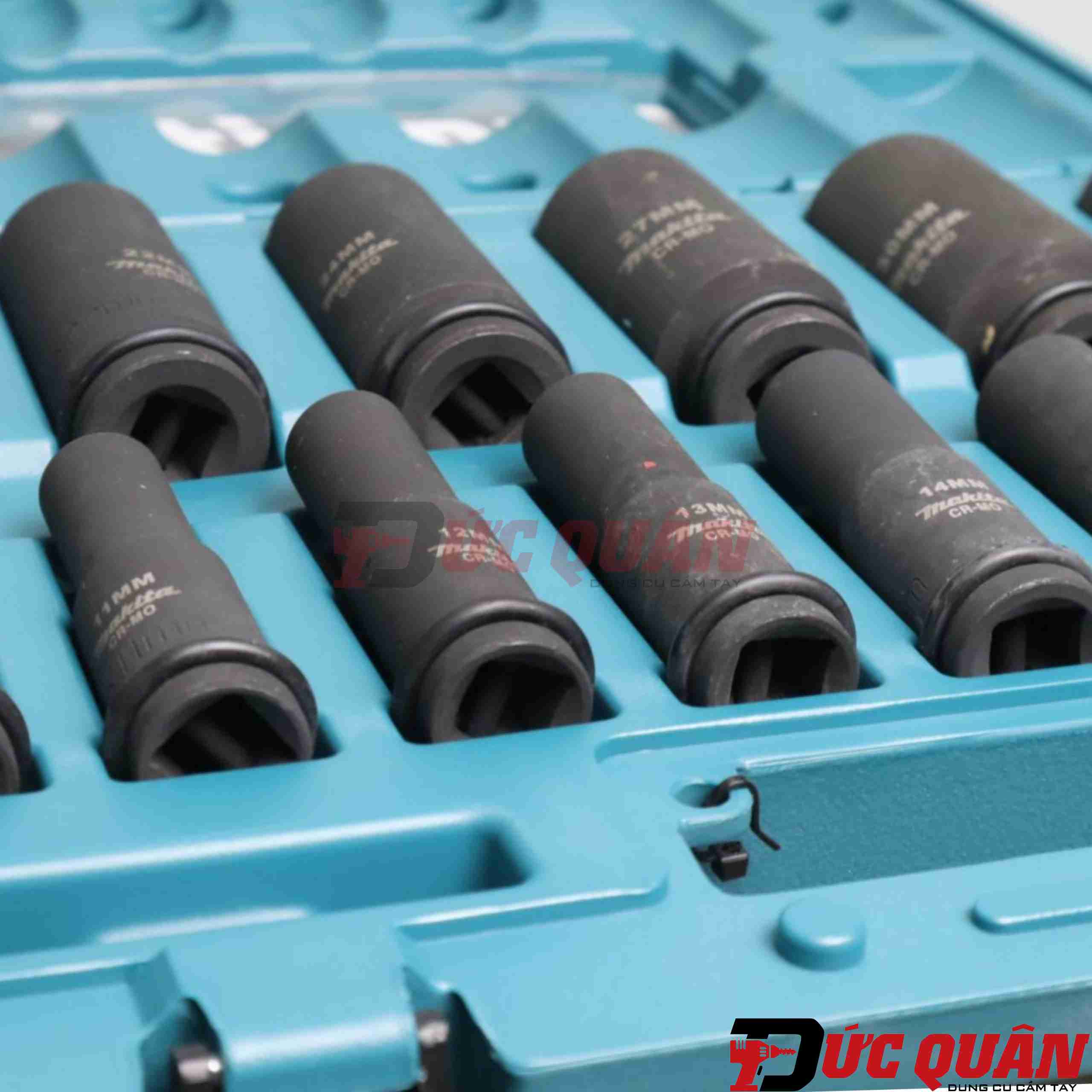 Bộ đầu tuýp ( 1/2 dài 81mm ) Makita B-52308 (14 chi tiết/bộ)