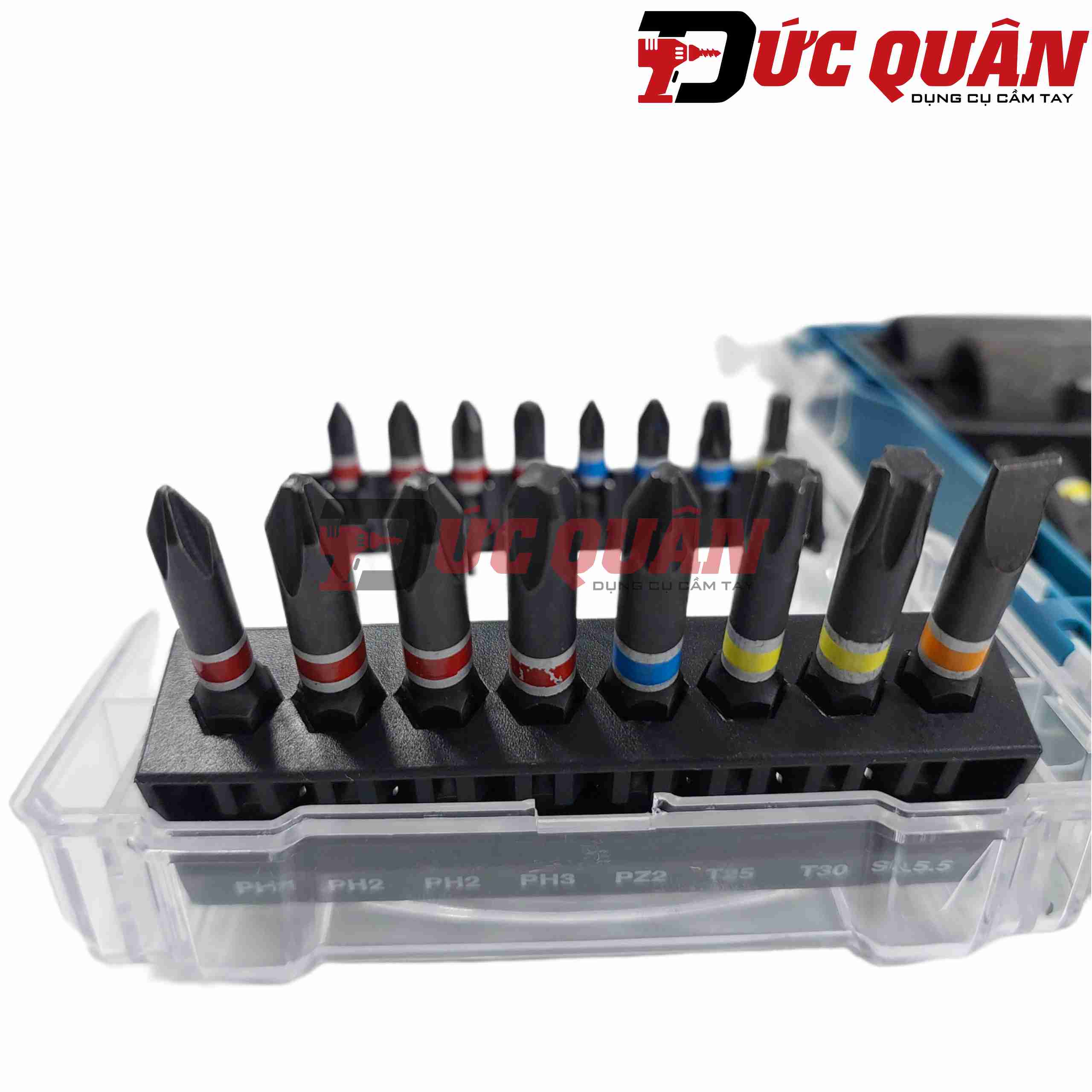 Bộ mũi vít và đầu túy 30 chi tiết Makita E-07129