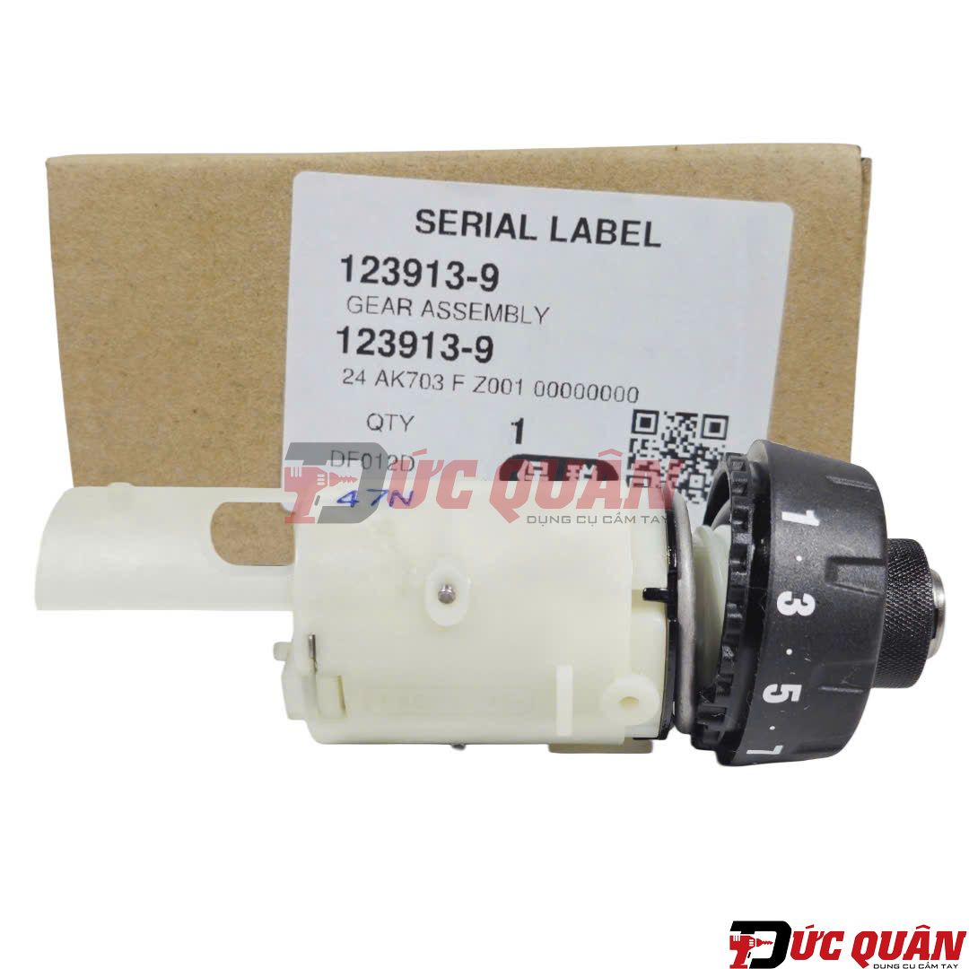 Bộ đầu máy bắn vít DF012 Makita DF012D 123913-9