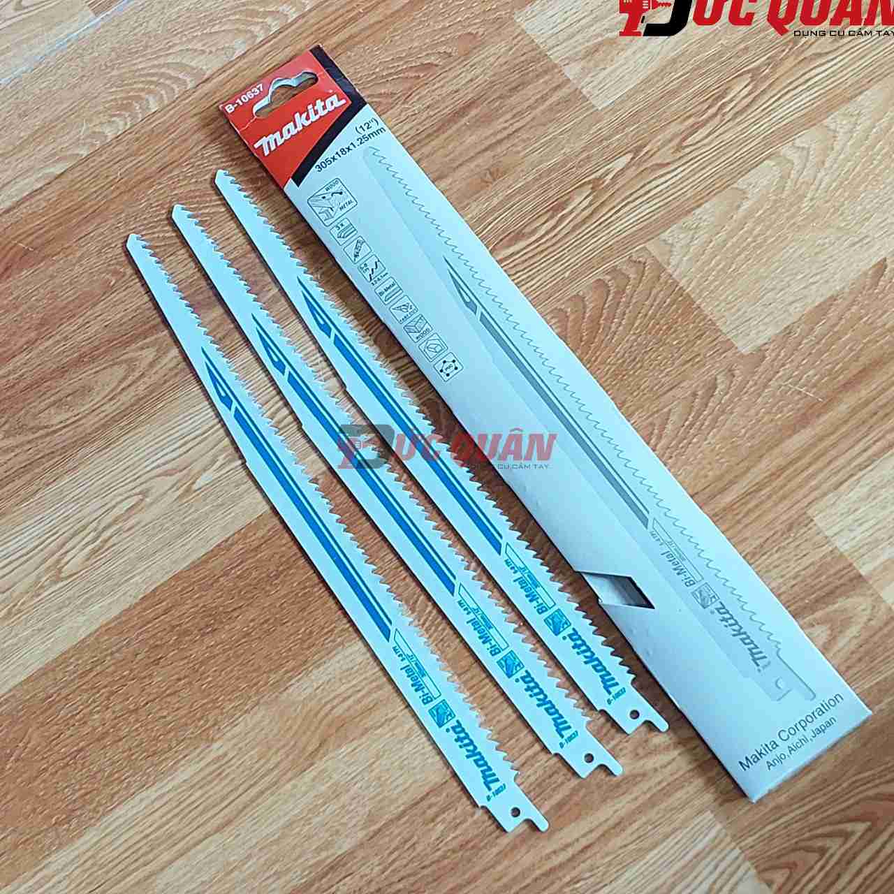 Lưỡi cưa kiếm, cắt gỗ có đinh, dài 305mm, B-10637 ( 1 lưỡi )