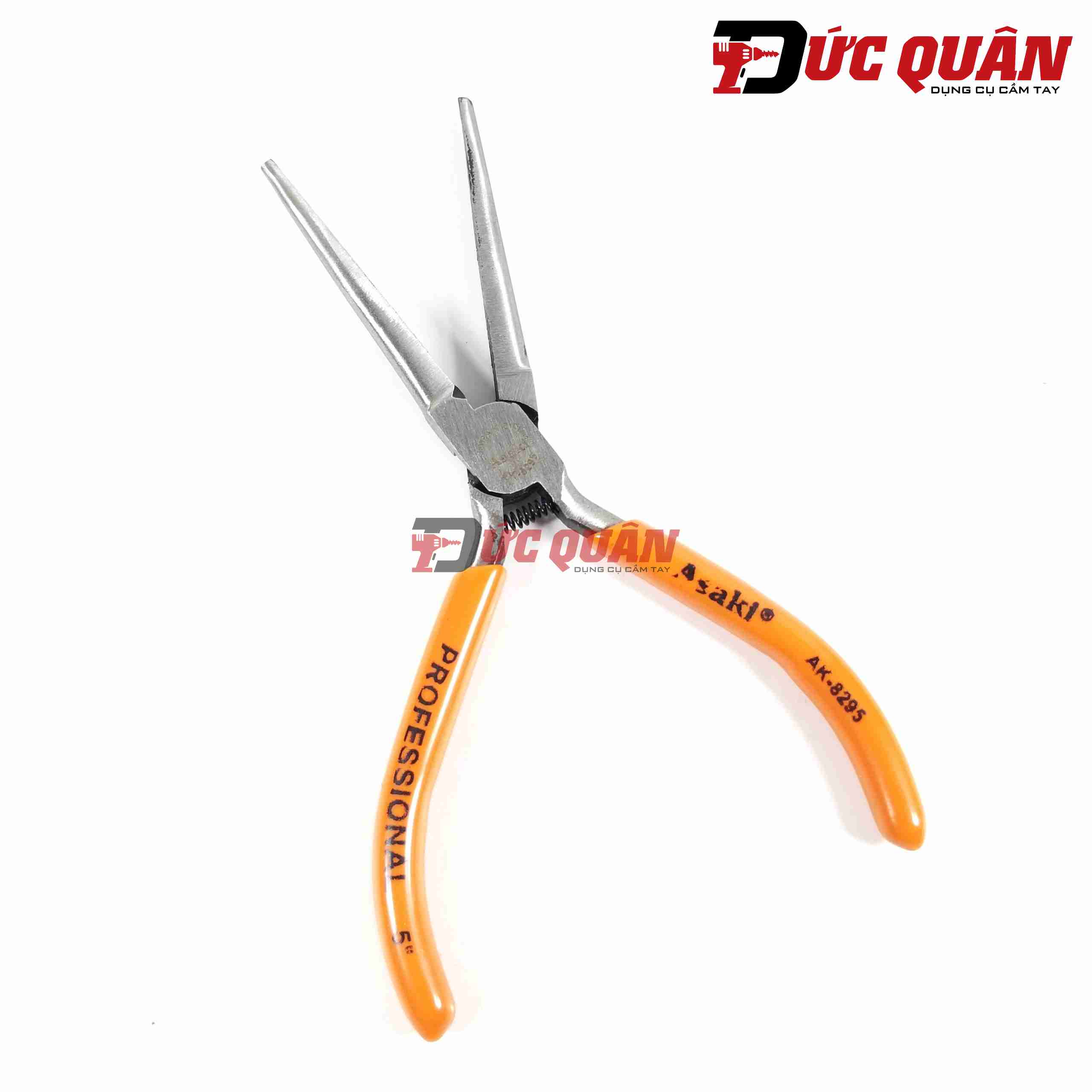 Kềm mỏ nhọn mini ( 5 inch 125mm ) Asaki AK-8295