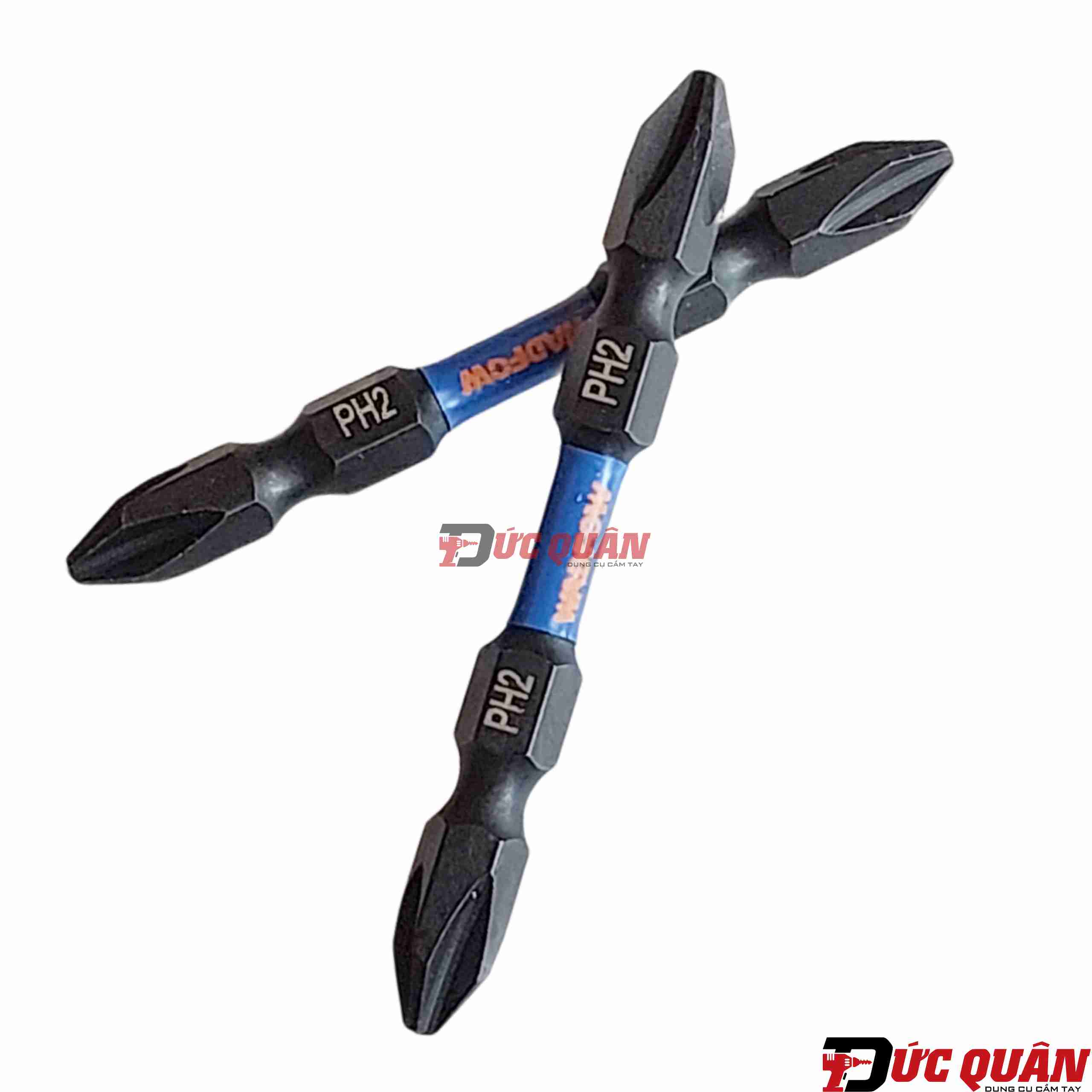 Bộ 2 Mũi bắt vít 2 đầu ( Ph2 dài 65mm ) WADFOW
