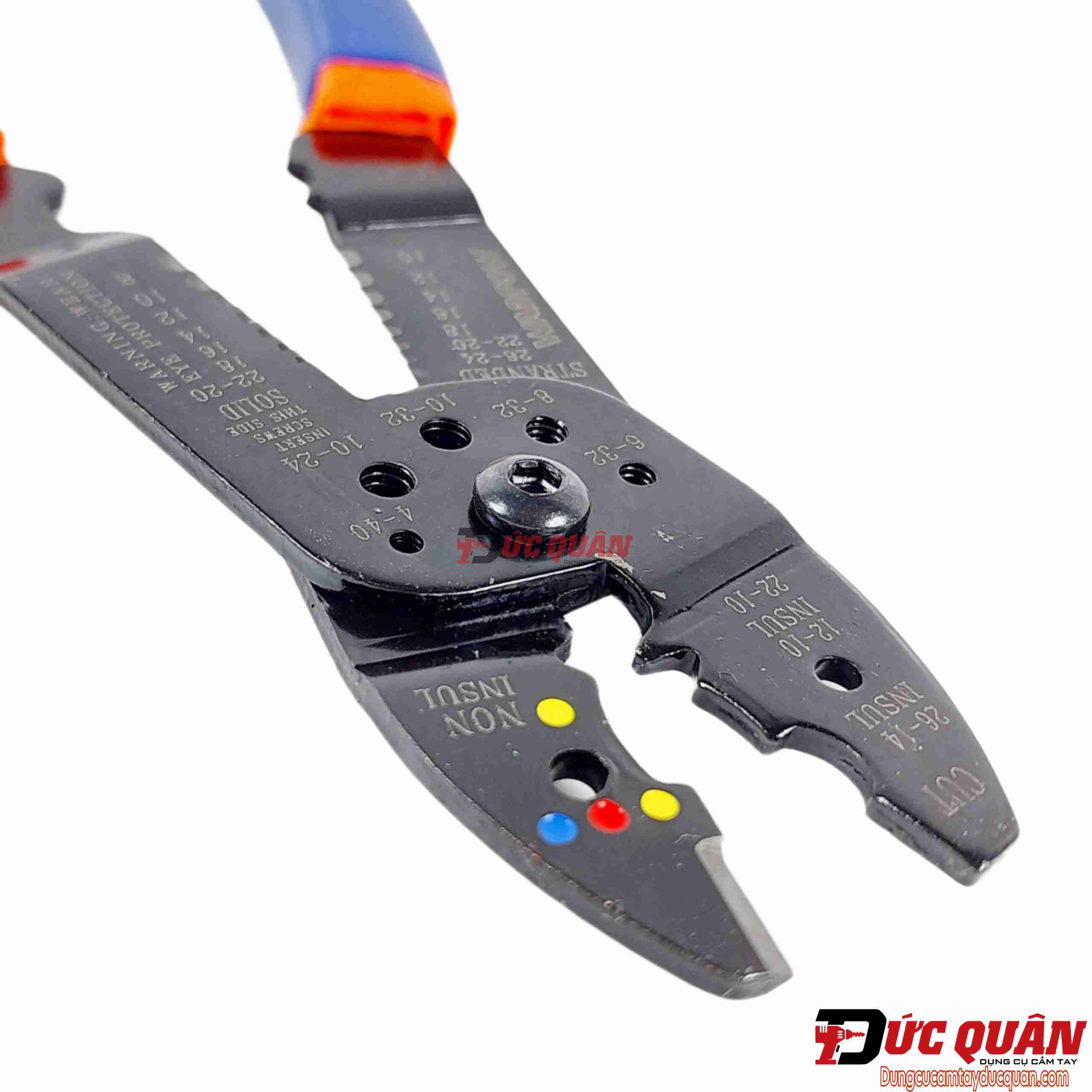 Kềm tướt dây điện 8.5in dài 215mm WADFOW WPL5685