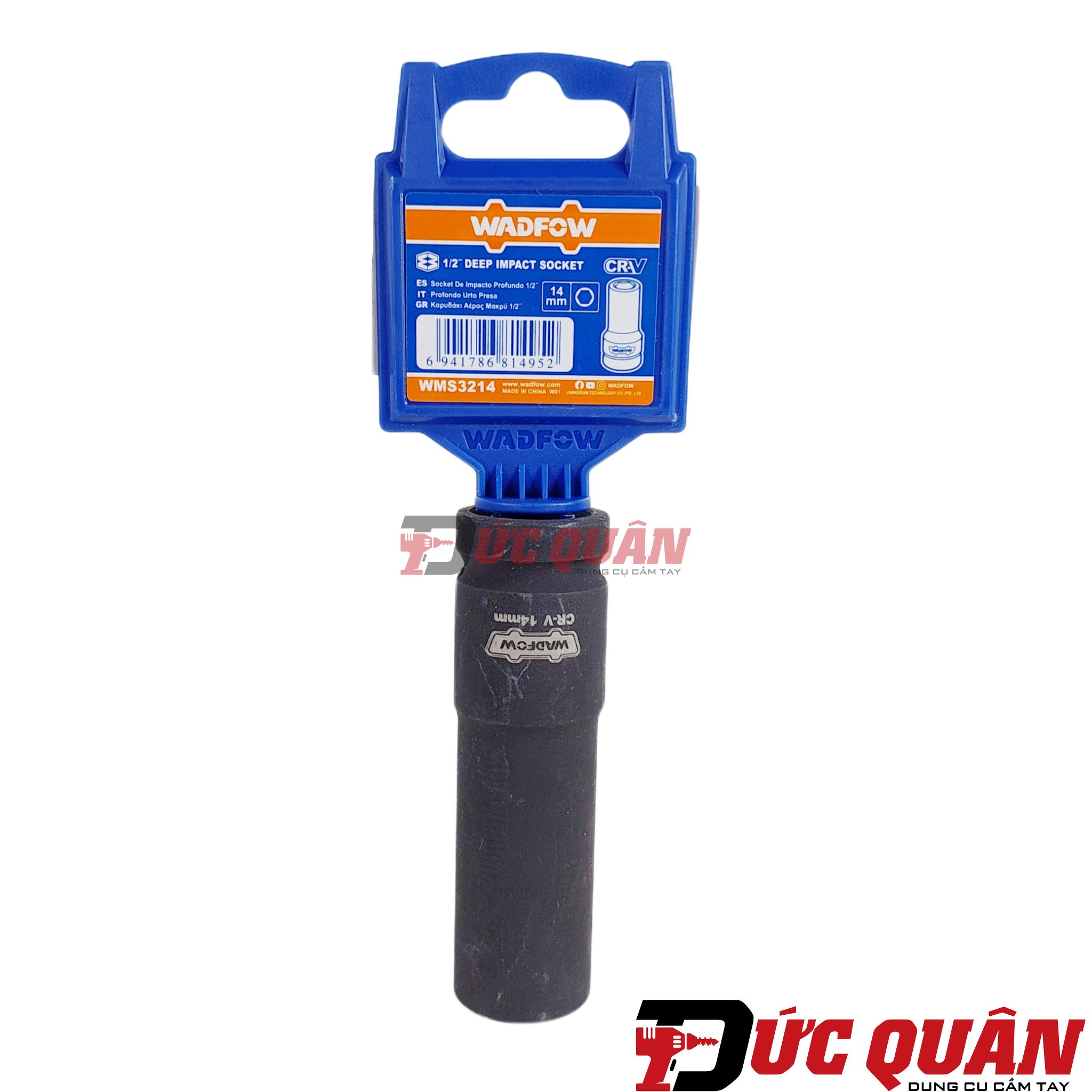 Đầu tuýp 1/2 dài 78mm ( 10mm đến 27mm) WADFOW