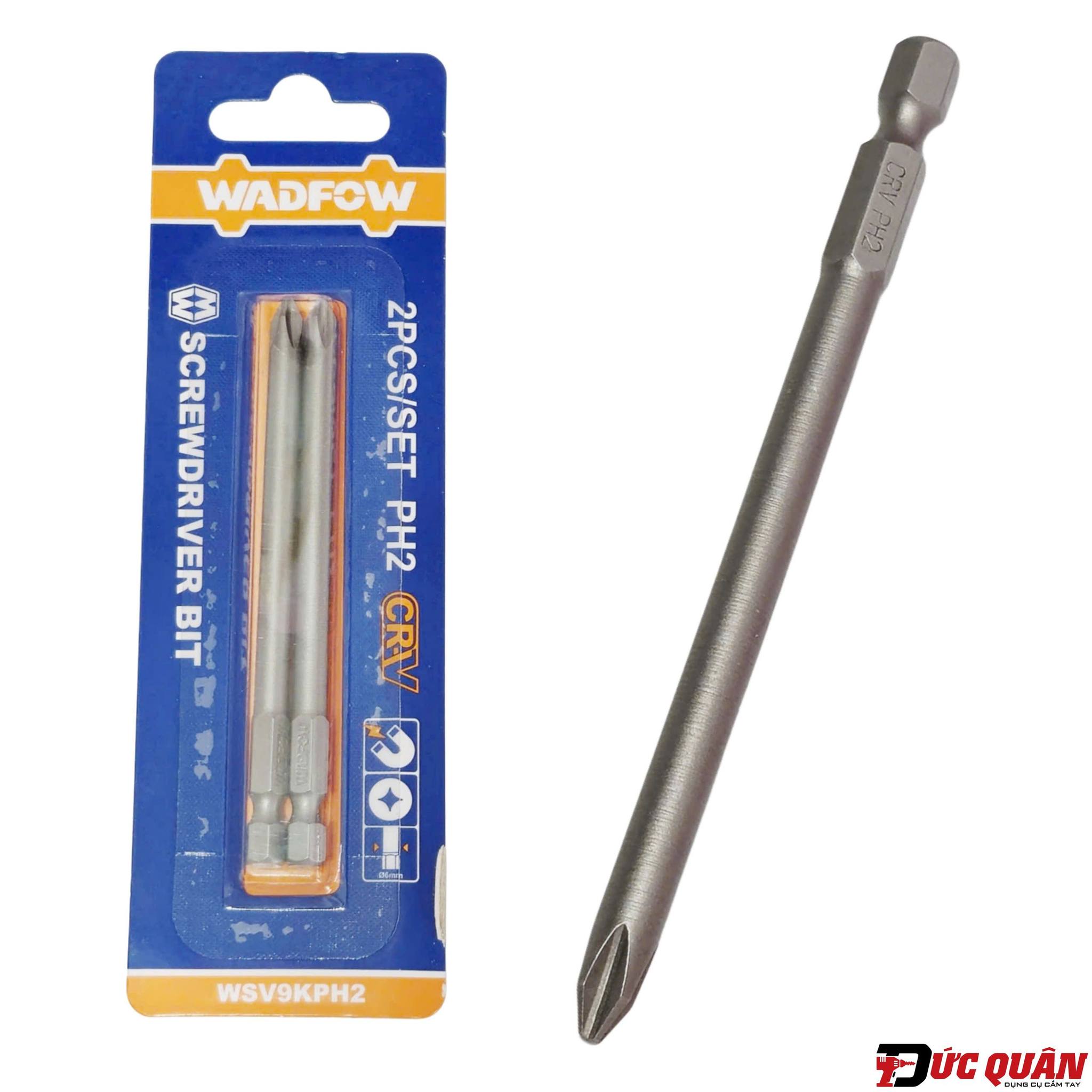 Đầu vít bake chân lục giác ( PH2x100mm ) WADFOW WSV9KPH2