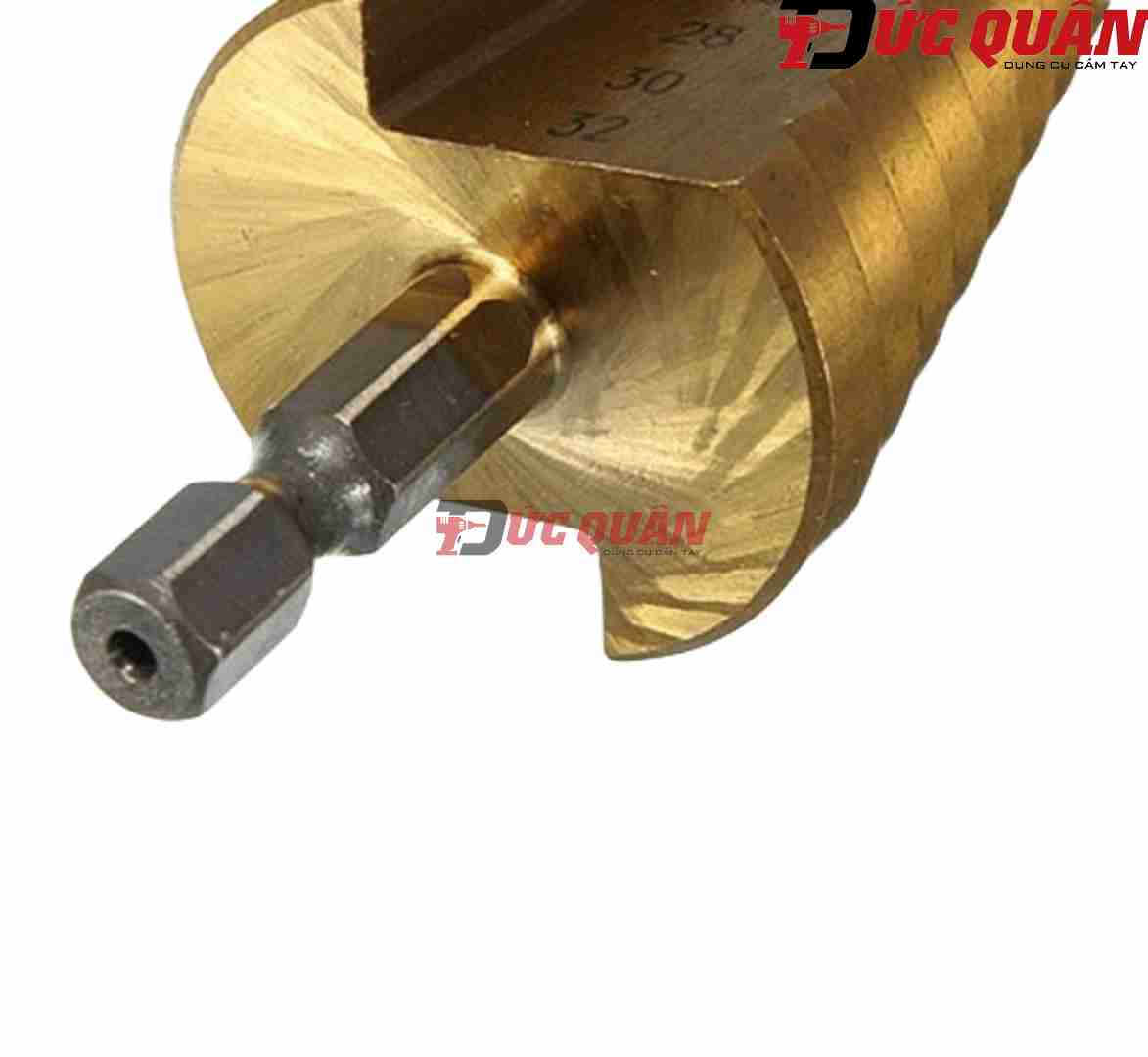 bộ 3 mũi khoan tháp titan siêu cứng,đường kính 4-32mm