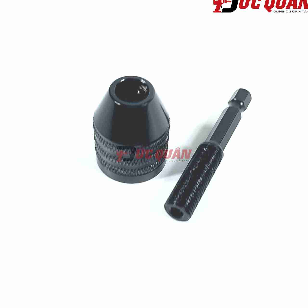 Đầu kẹp mũi khoan 0.3-6.5mm, Đầu chuyển đổi máy khoan chuôi lục giác DQ30