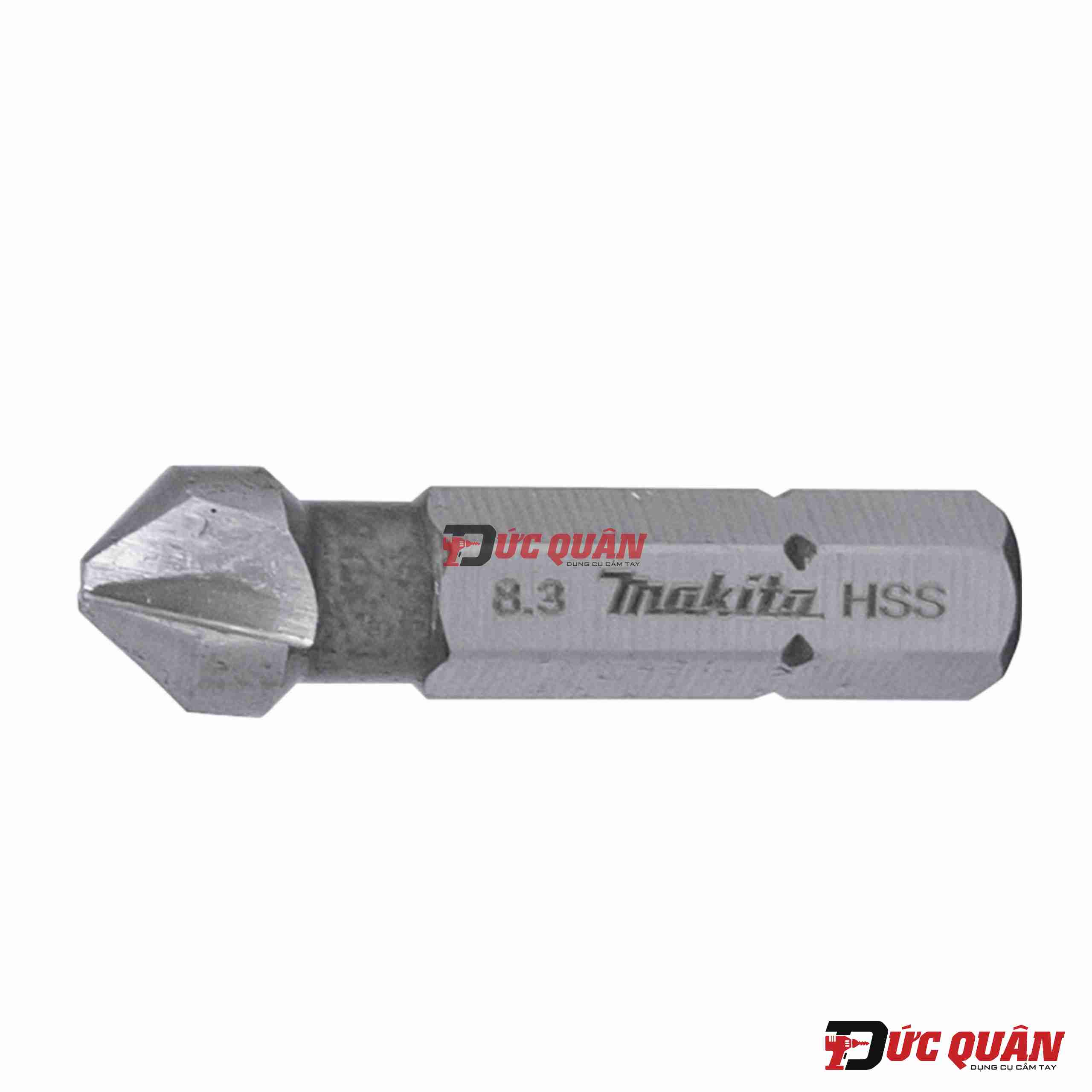 Mũi lã 3 lưỡi cắt thép gió HSS M4 ( 8.3x31mm ) chuôi lục giác Makita D-37328