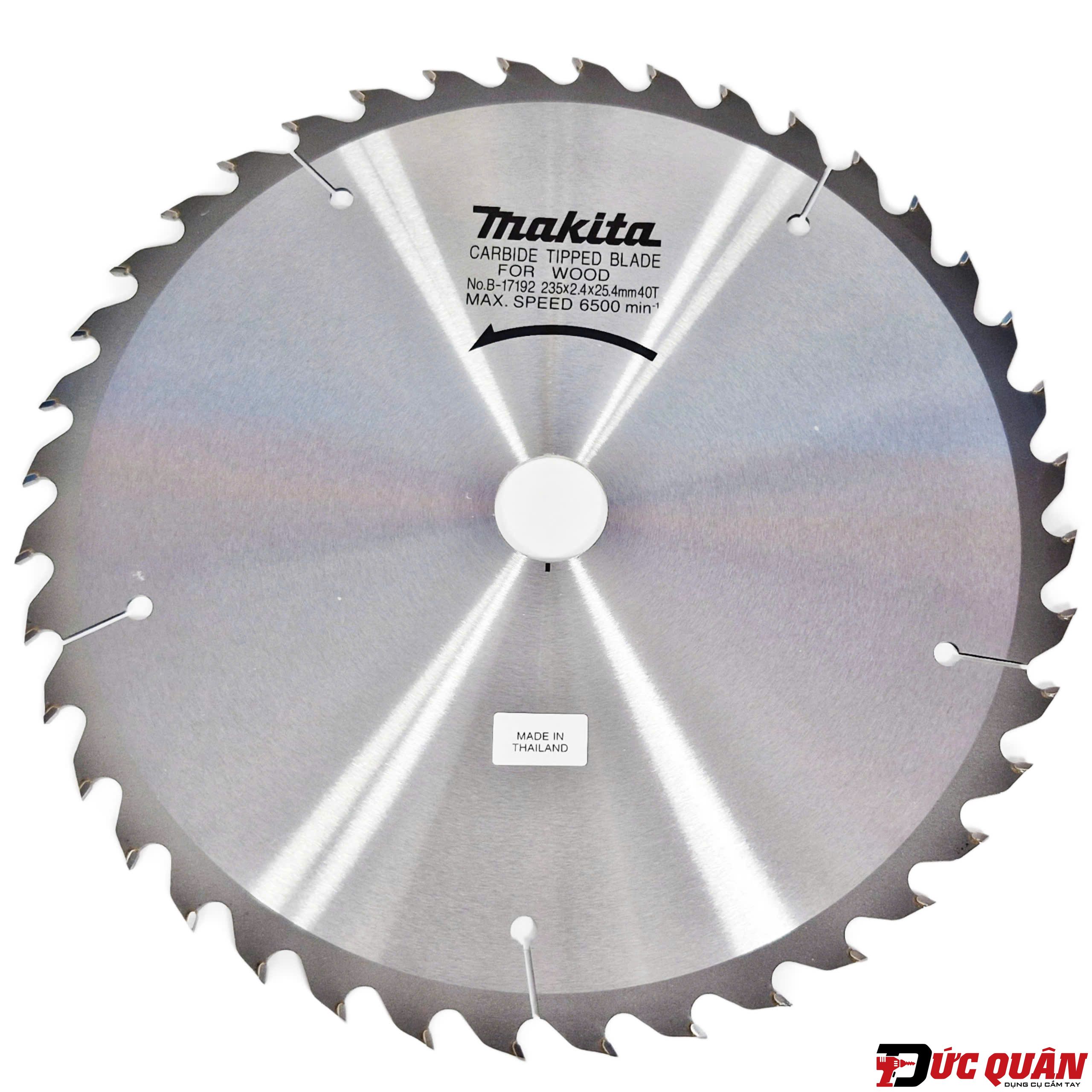 Lưỡi cưa tròn cắt gỗ ( TCT 235mm ) Makita B-17192