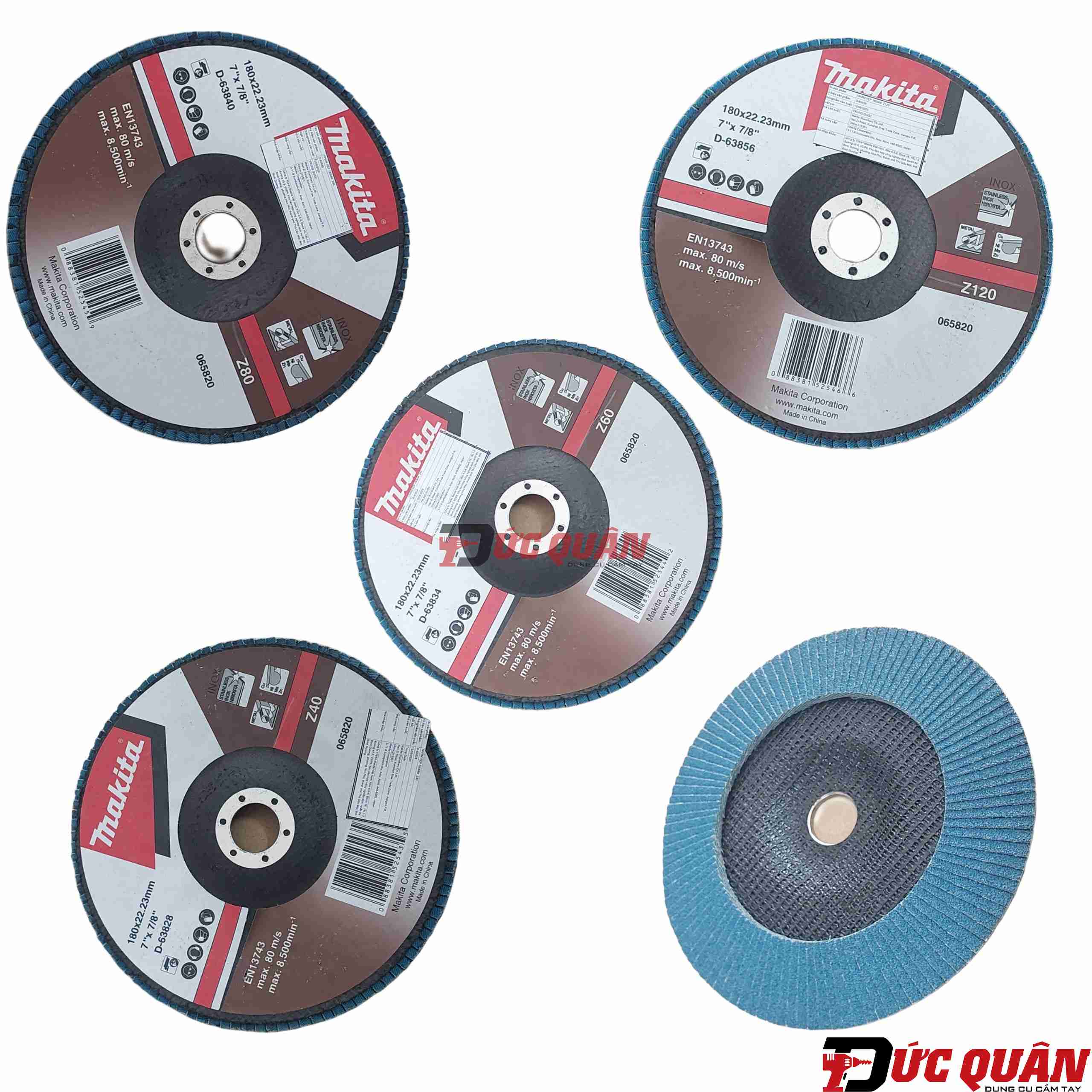 Đĩa nhám xếp ( 180mm ) Makita