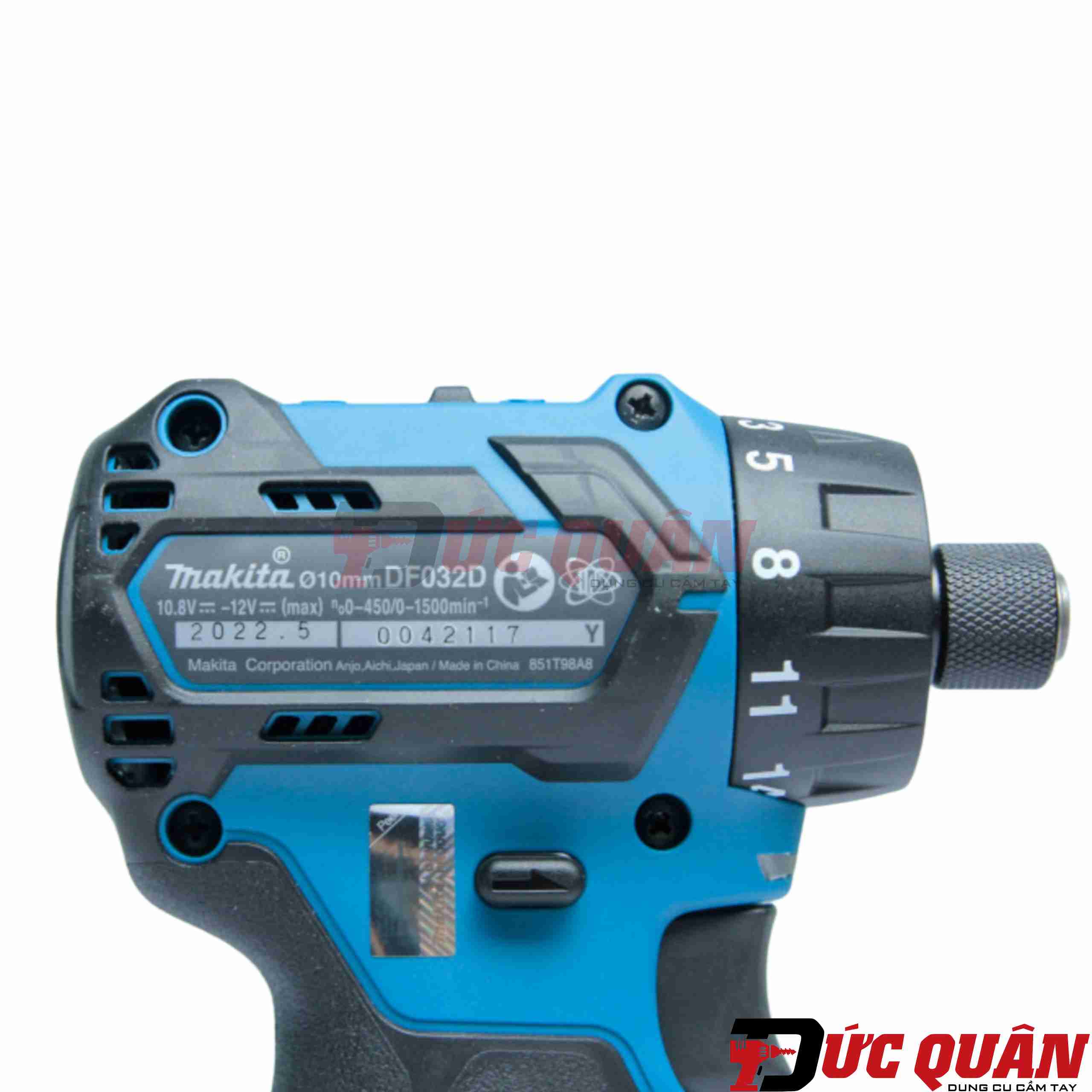 Máy khoan vặn vít dùng pin 12v Makita DF032DZ (Chưa kèm Pin & Sạc)