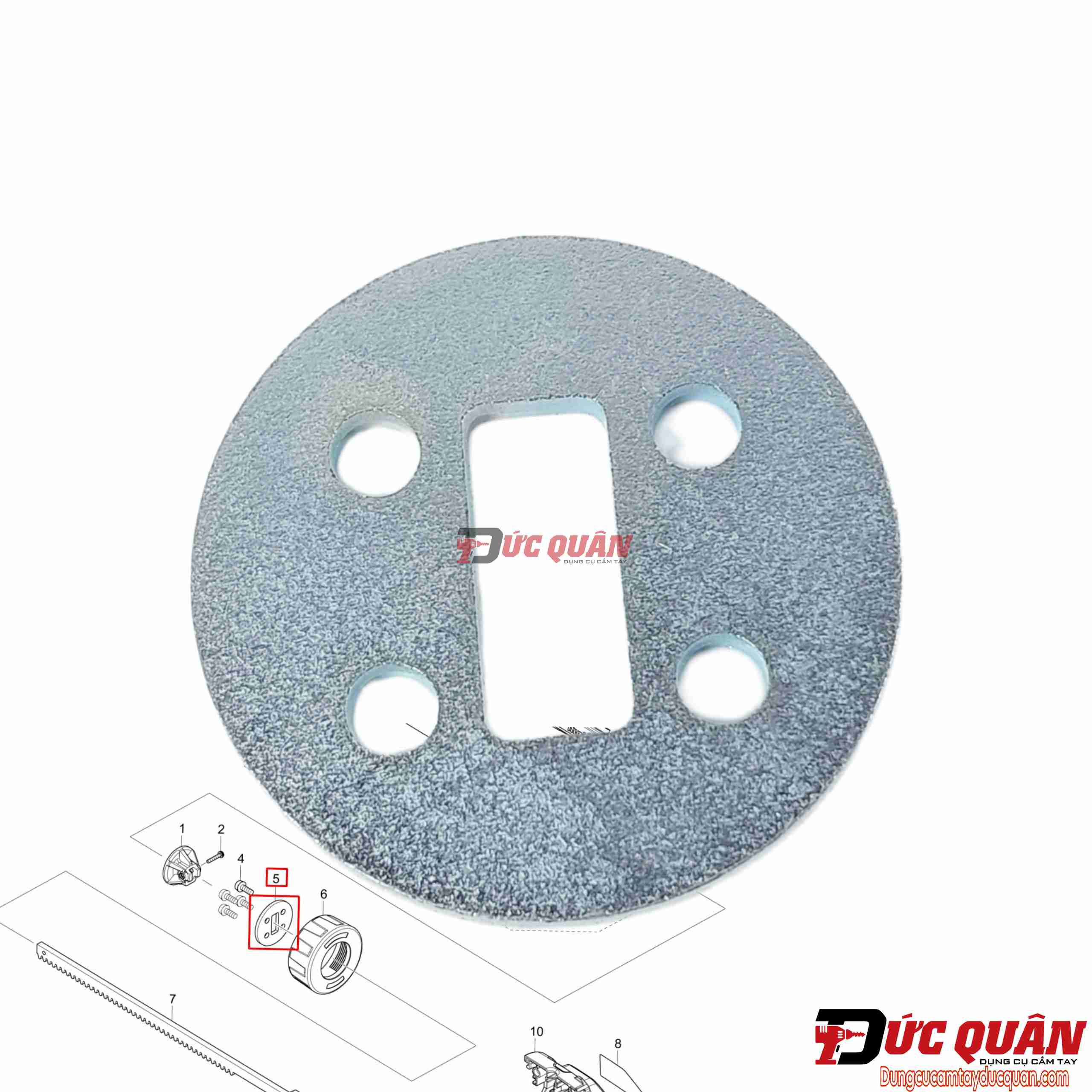 Tắm đêm nấp đựng Silicon Makita CG100DZB 346649-5