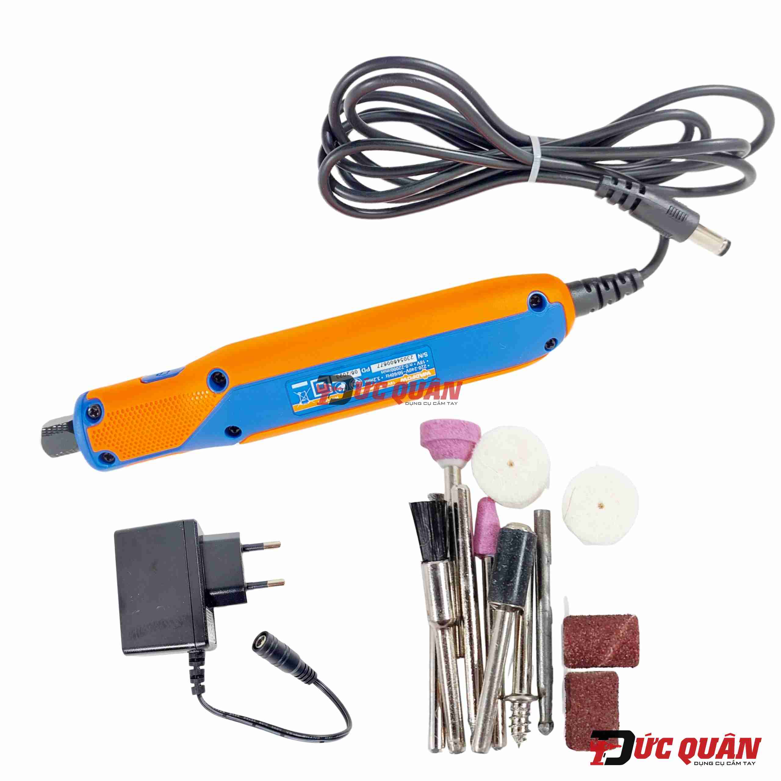 Máy mài khuôn mẫu mini có dây ( 18V ) WADFOW WRY16180