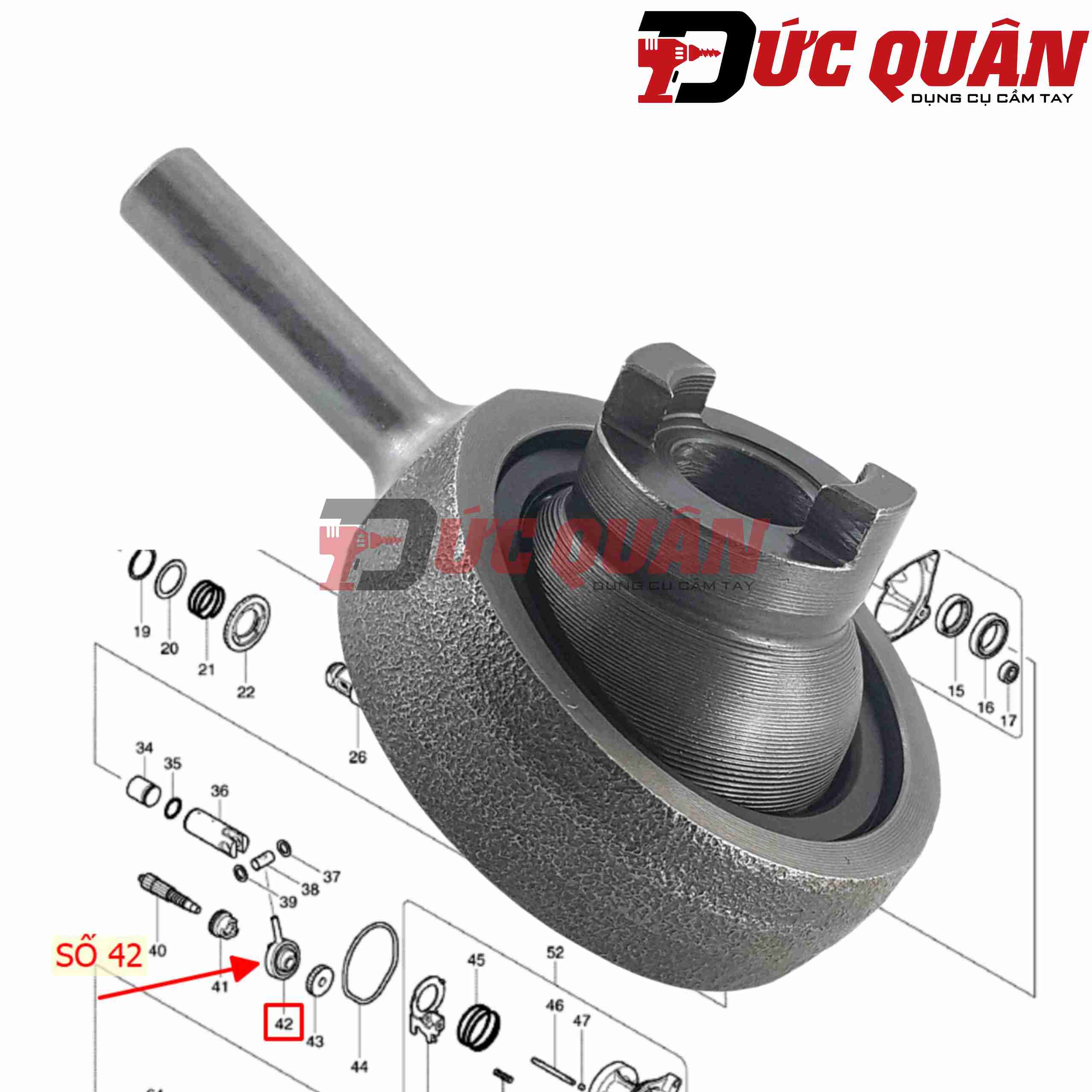 Bạc đạn đảo máy Makita DHR165/ HR1830F
