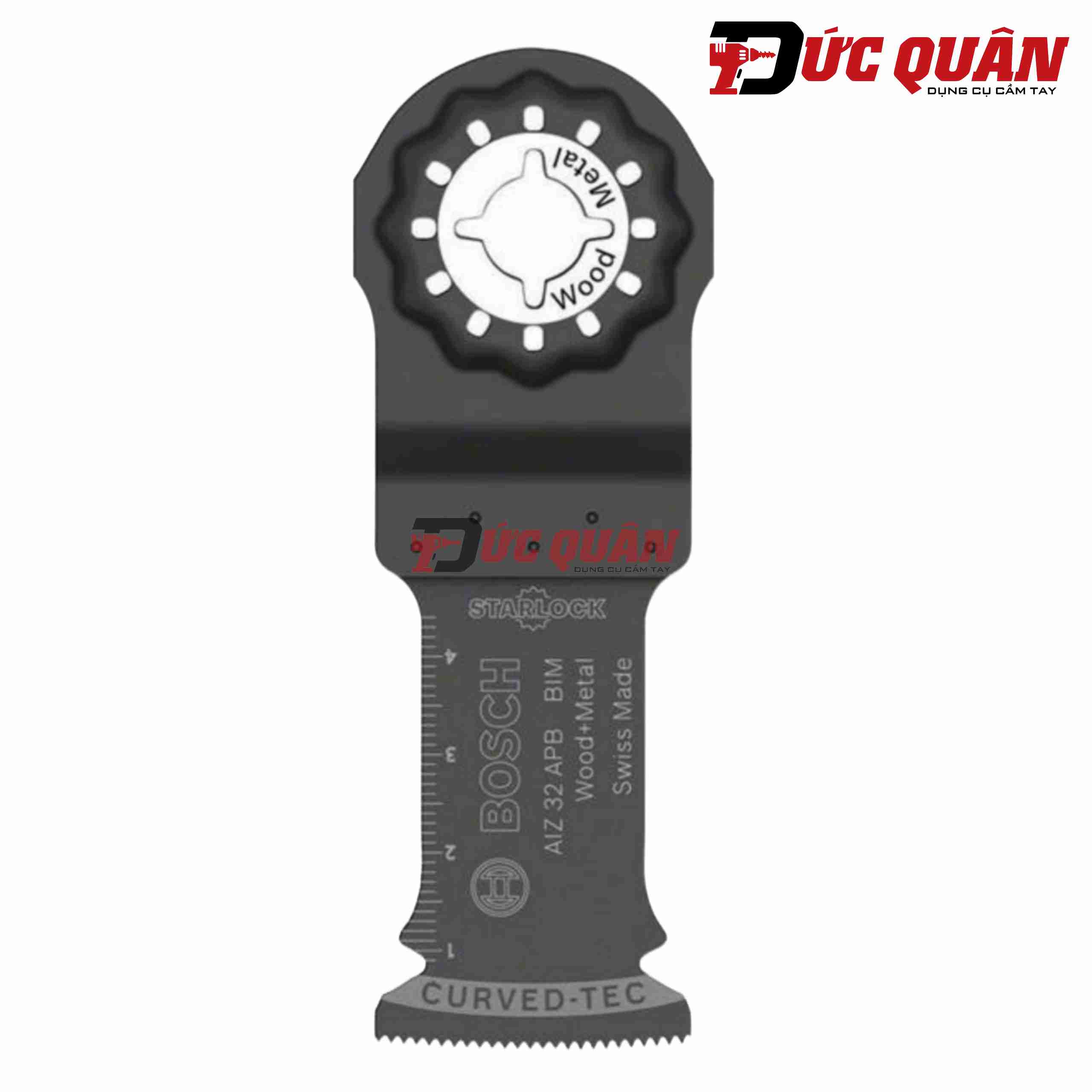Lưỡi cắt rung cho gỗ và kim loại chuẩn Starlock Bosch 2608661644