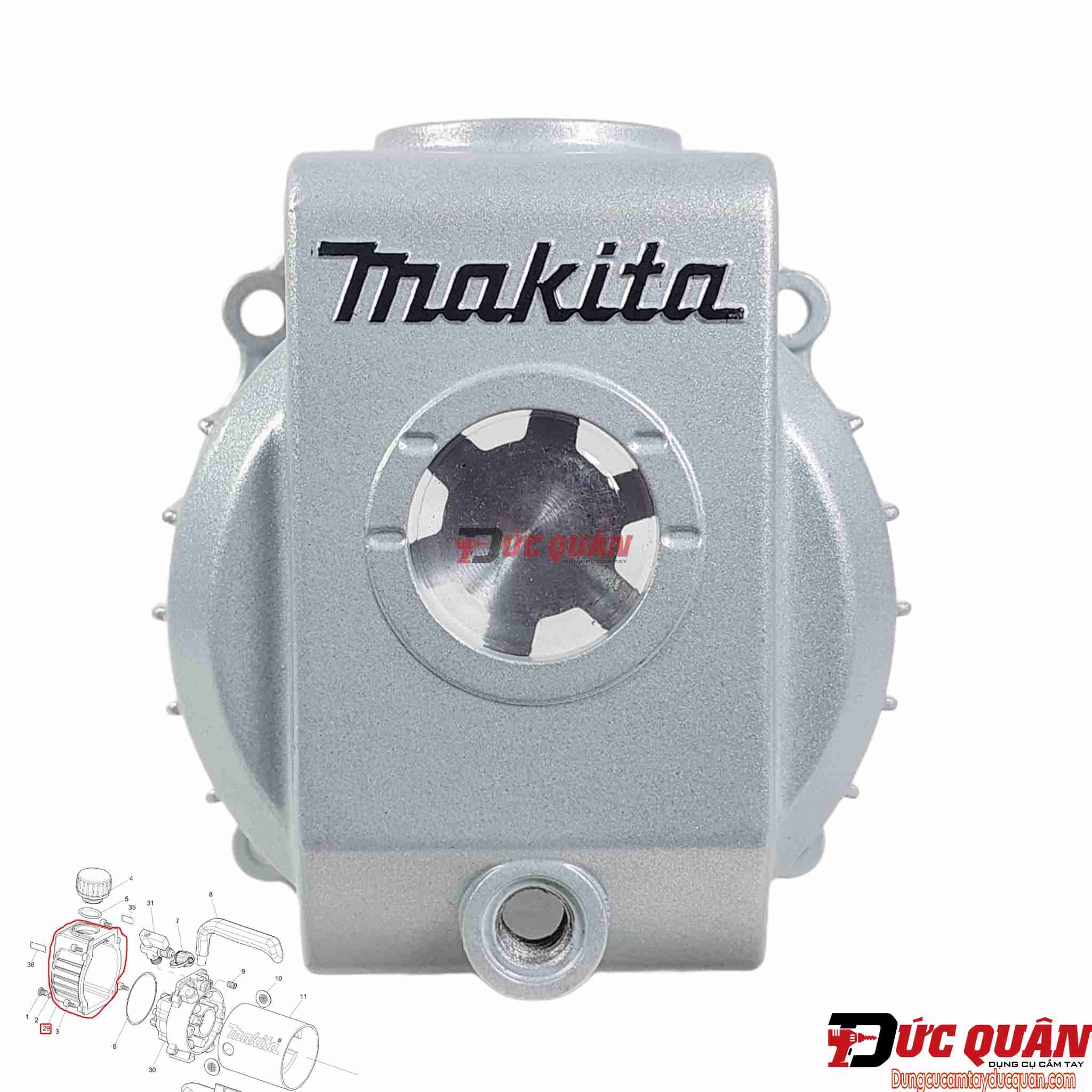 Hộp chứa dầu máy Makita DVP180 AS0VP008MK