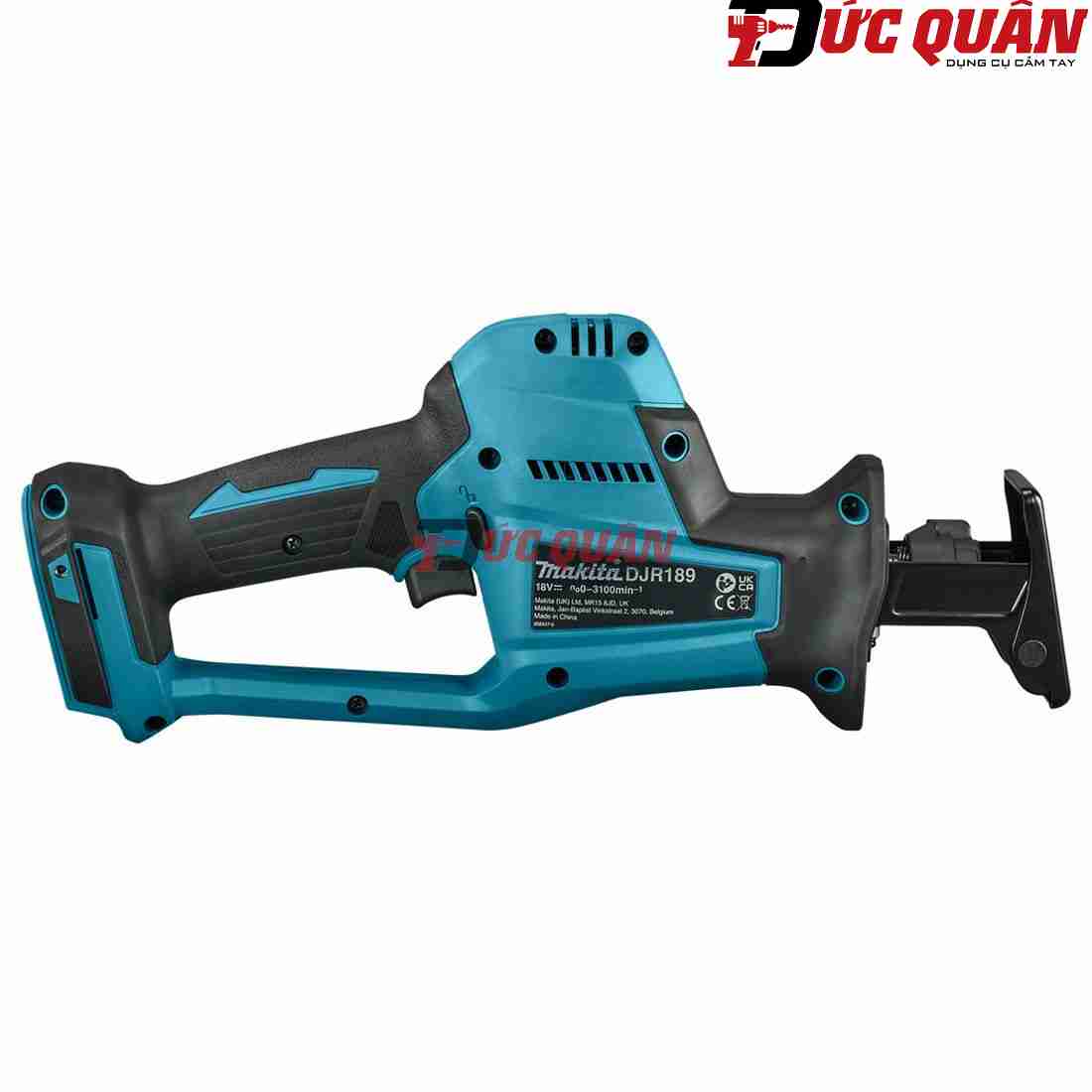Máy cưa kiếm dùng pin 18v (không than) Makita DJR189Z (thân máy)