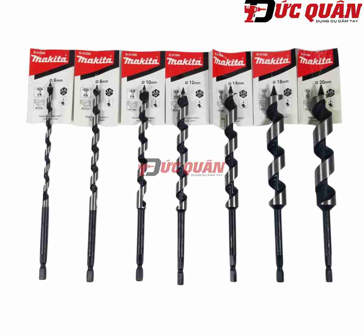 Mũi khoan xoắn ốc chân lục giác ( dài 200mm ) MAKITA