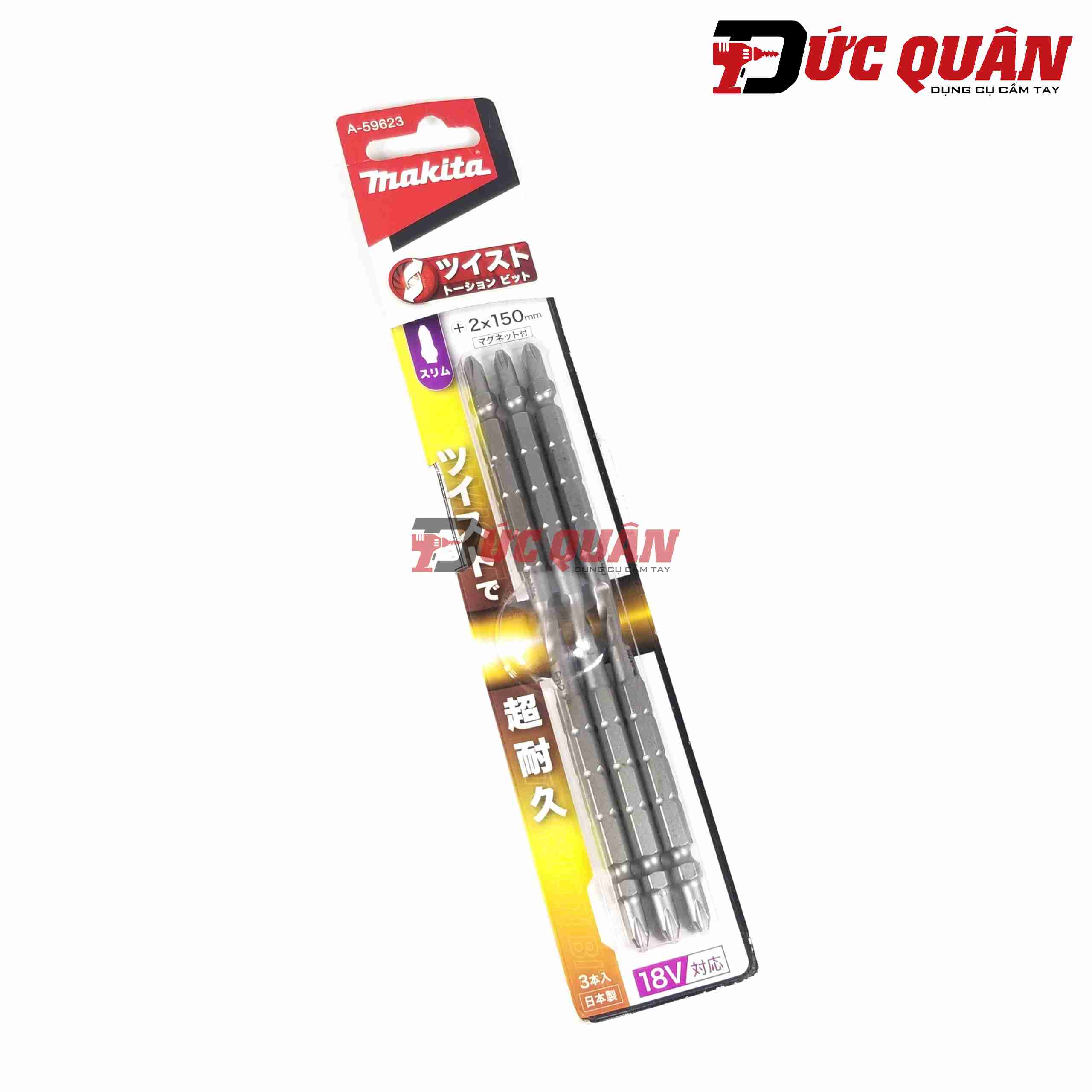 Vít bake (PH2) dài 150mm MAKITA A-59623 ( 1 cái )
