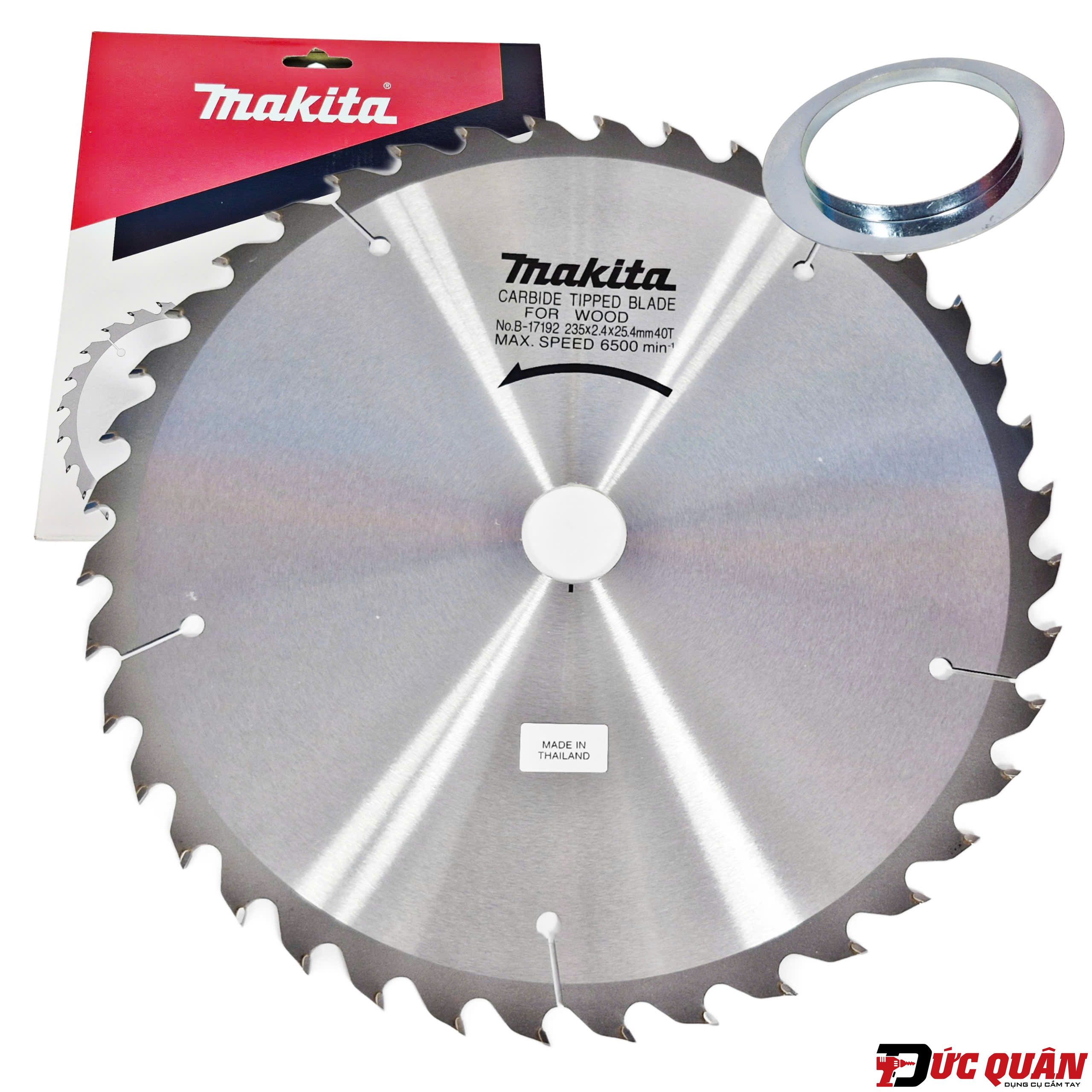 Lưỡi cưa tròn cắt gỗ ( TCT 235mm ) Makita B-17192