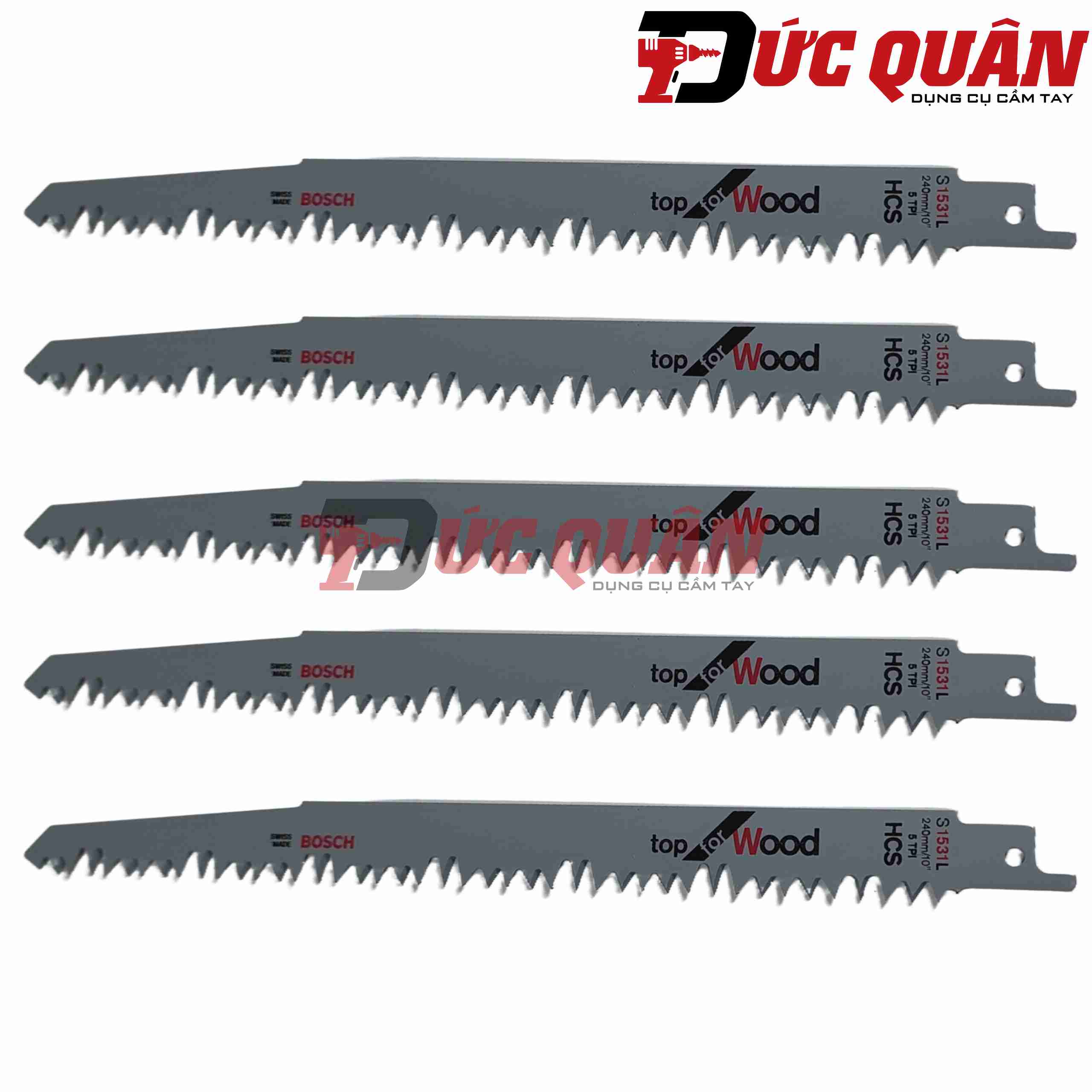 Lưỡi cưa cắt gỗ ( tươi, tỉa cành cây tươi ) Bosch - Fast Cut ( 1 lưỡi )