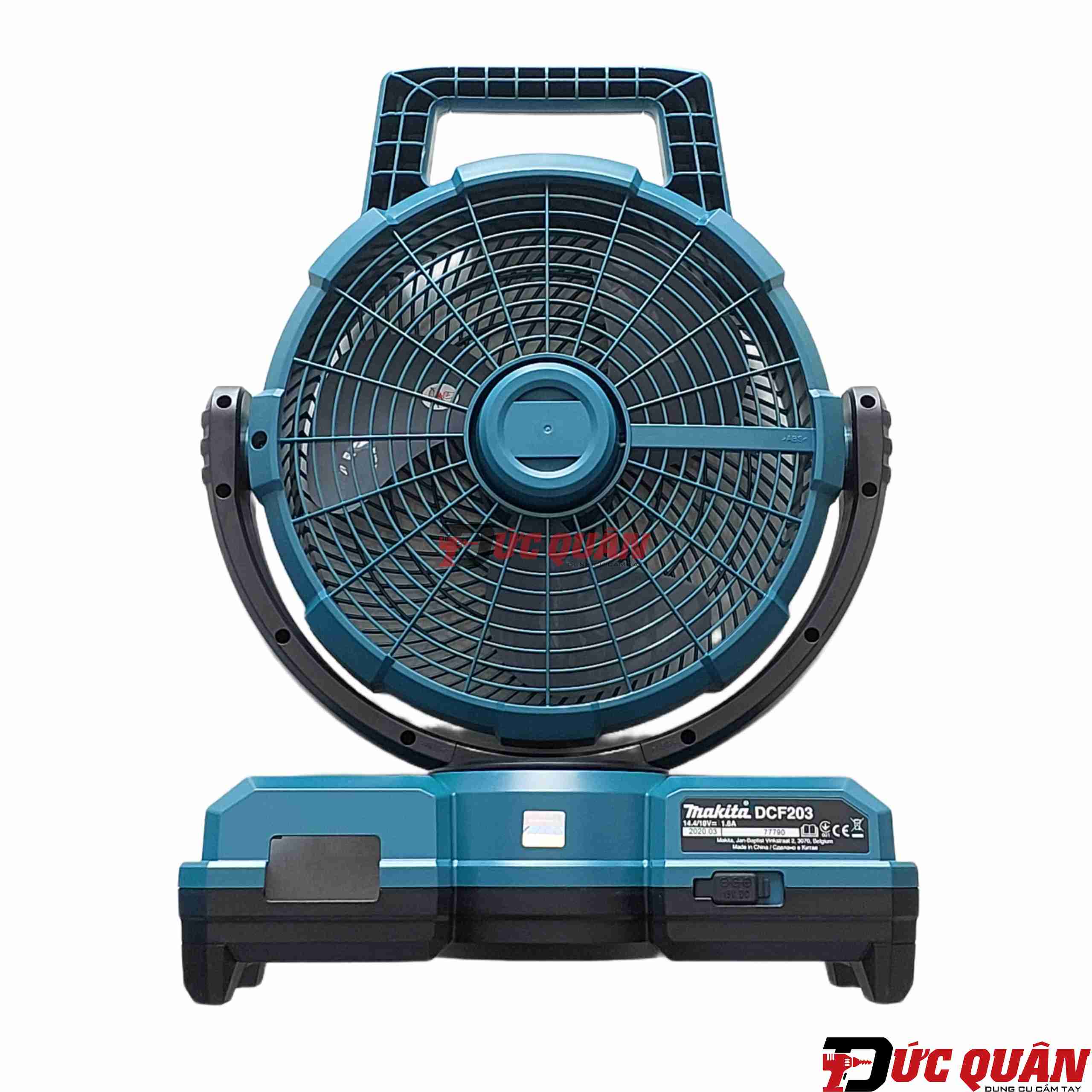 Quạt dùng pin ( 14v4-18v) và điện Makita DCF203Z (Không kèm pin, sạc)