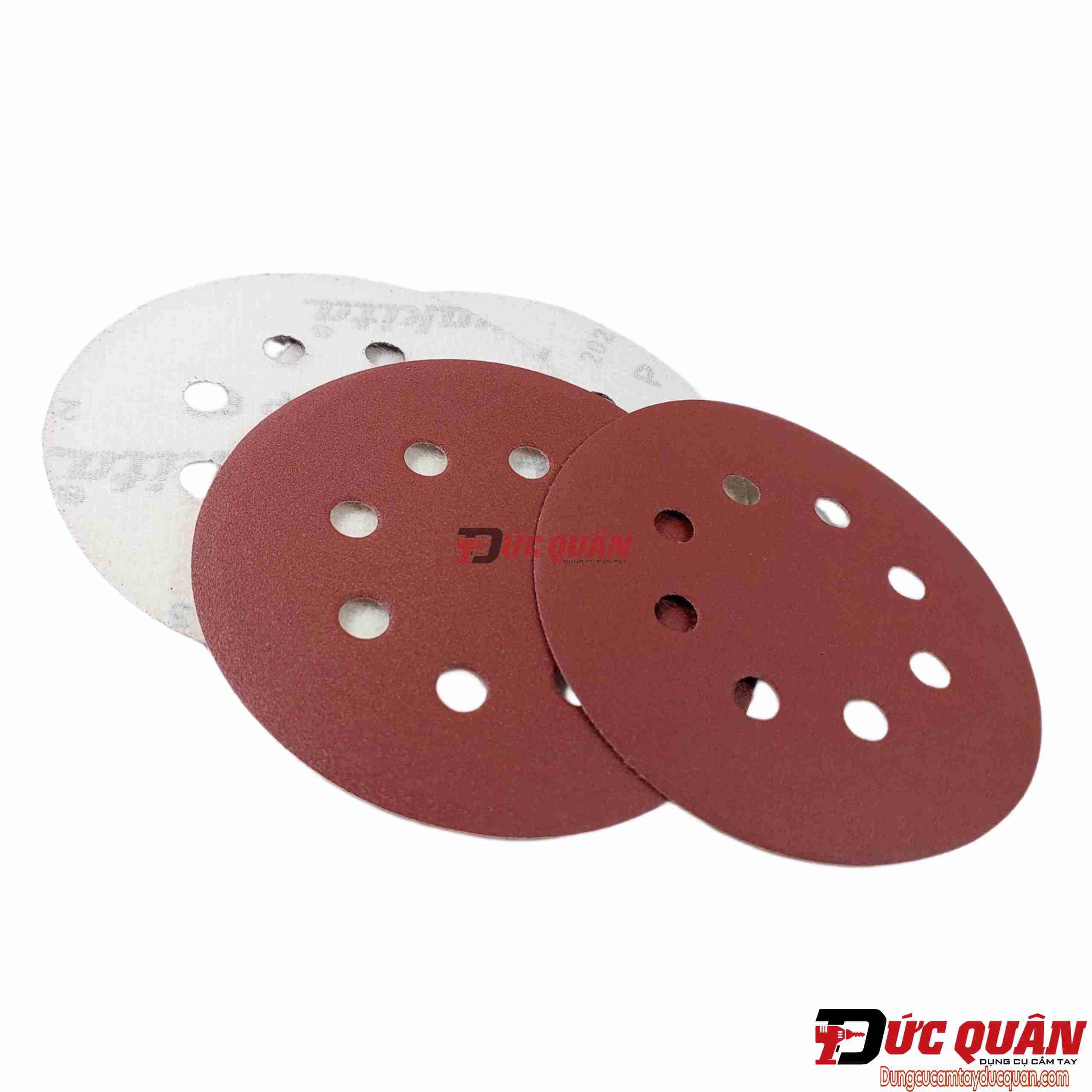 Bộ 20 giấy nhám tròn đa năng ( 125mm-8 lổ ) Makita D-77229
