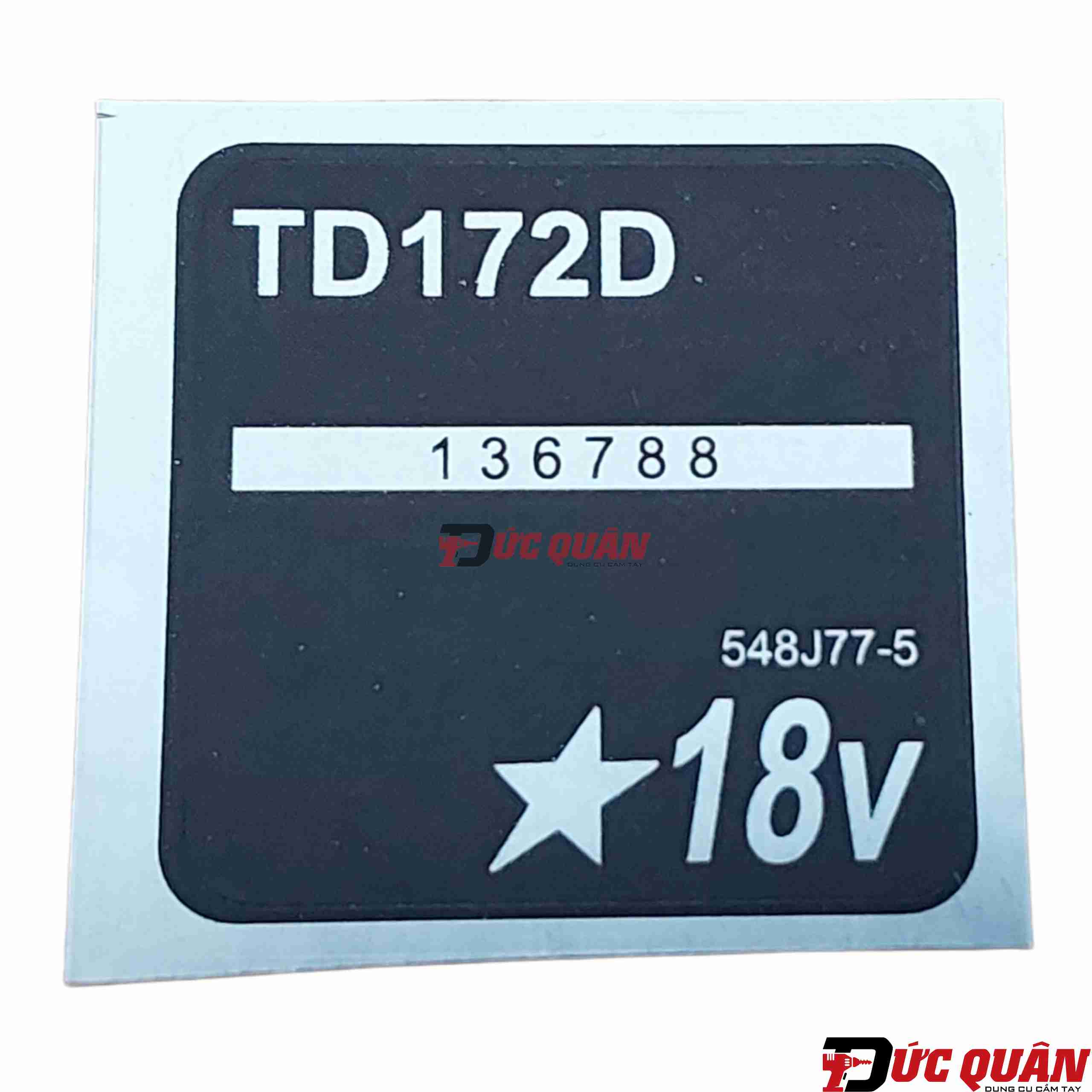 Tem chân pin máy TD172