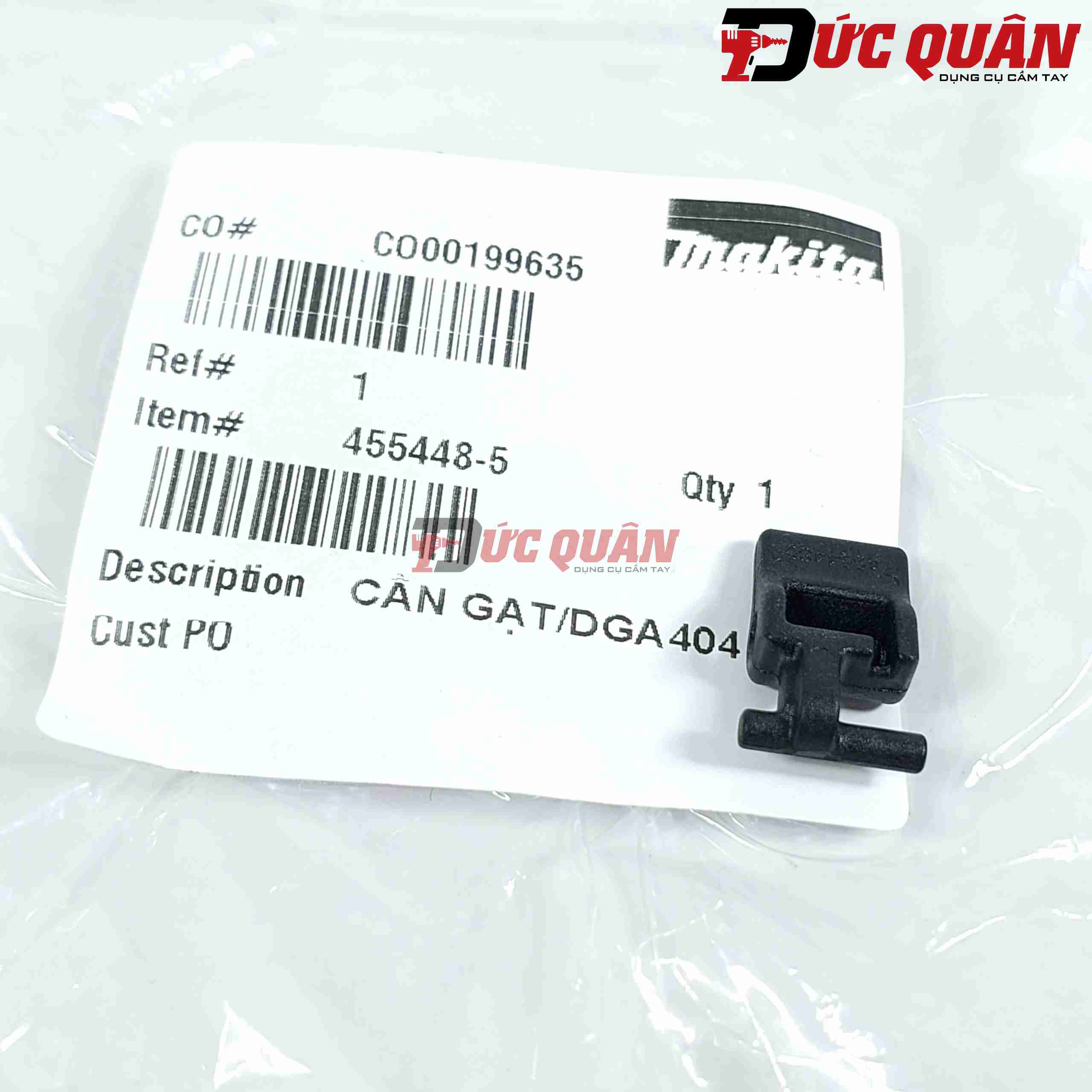 Cần gạt máy mài góc, DGA404, DGA413, DGA454, DGA461, DGA462, DGAa463, DGA464, MAKITA , 455448-5