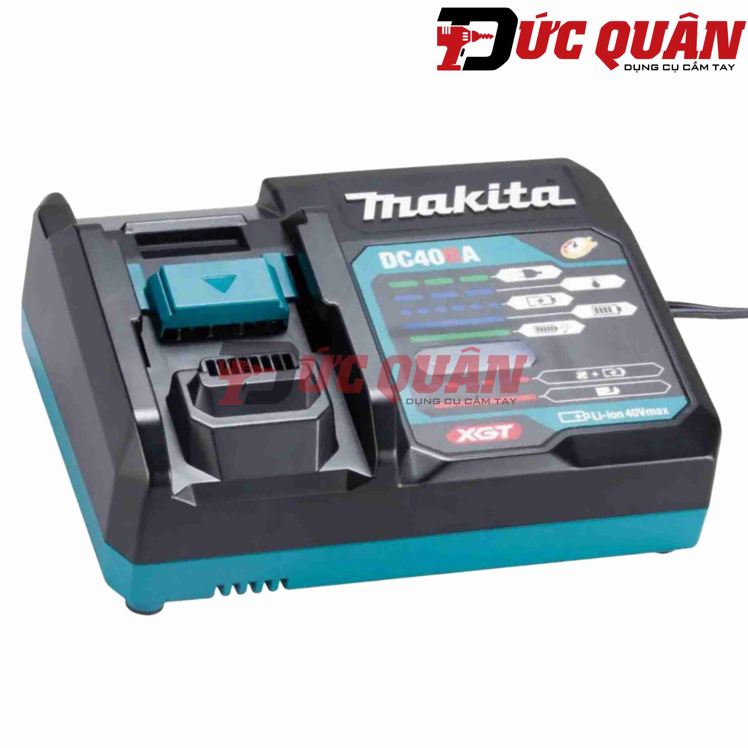 Đế sạc pin 40VMax Makita DC40RA ( 191E07-8 )