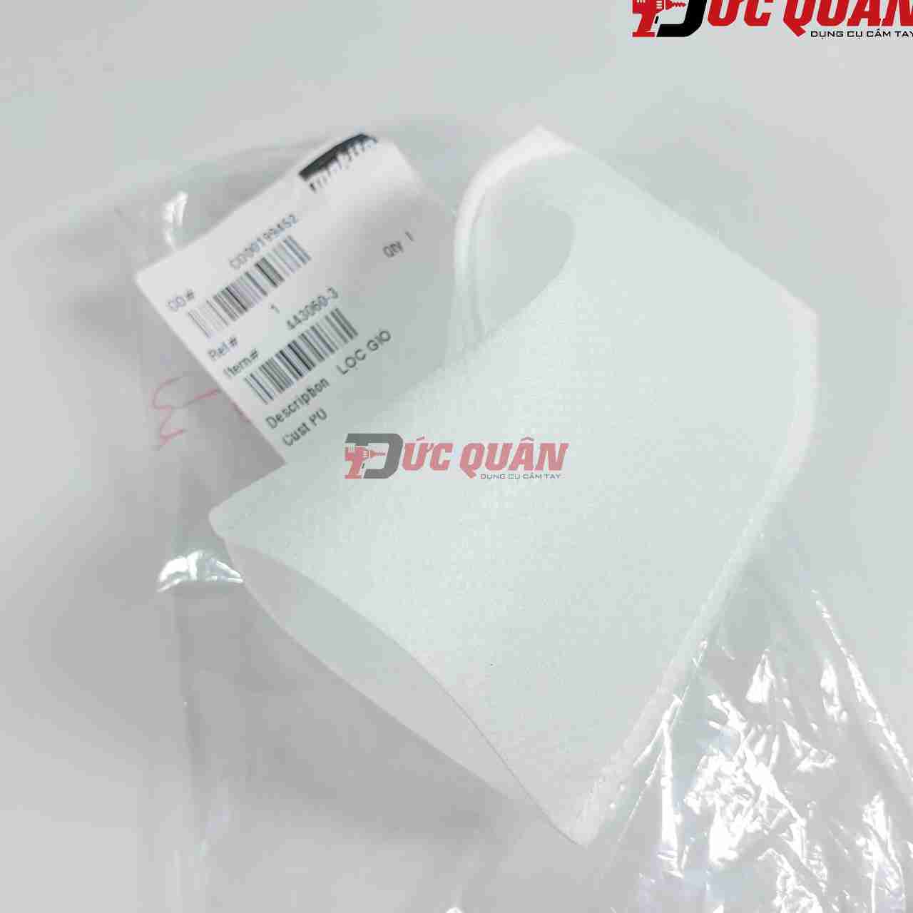 Túi bụi cao cấp máy hút bụi 18v, CL108, DCL180, DCL182… MAKITA, 443060-3 ( 1 cái )