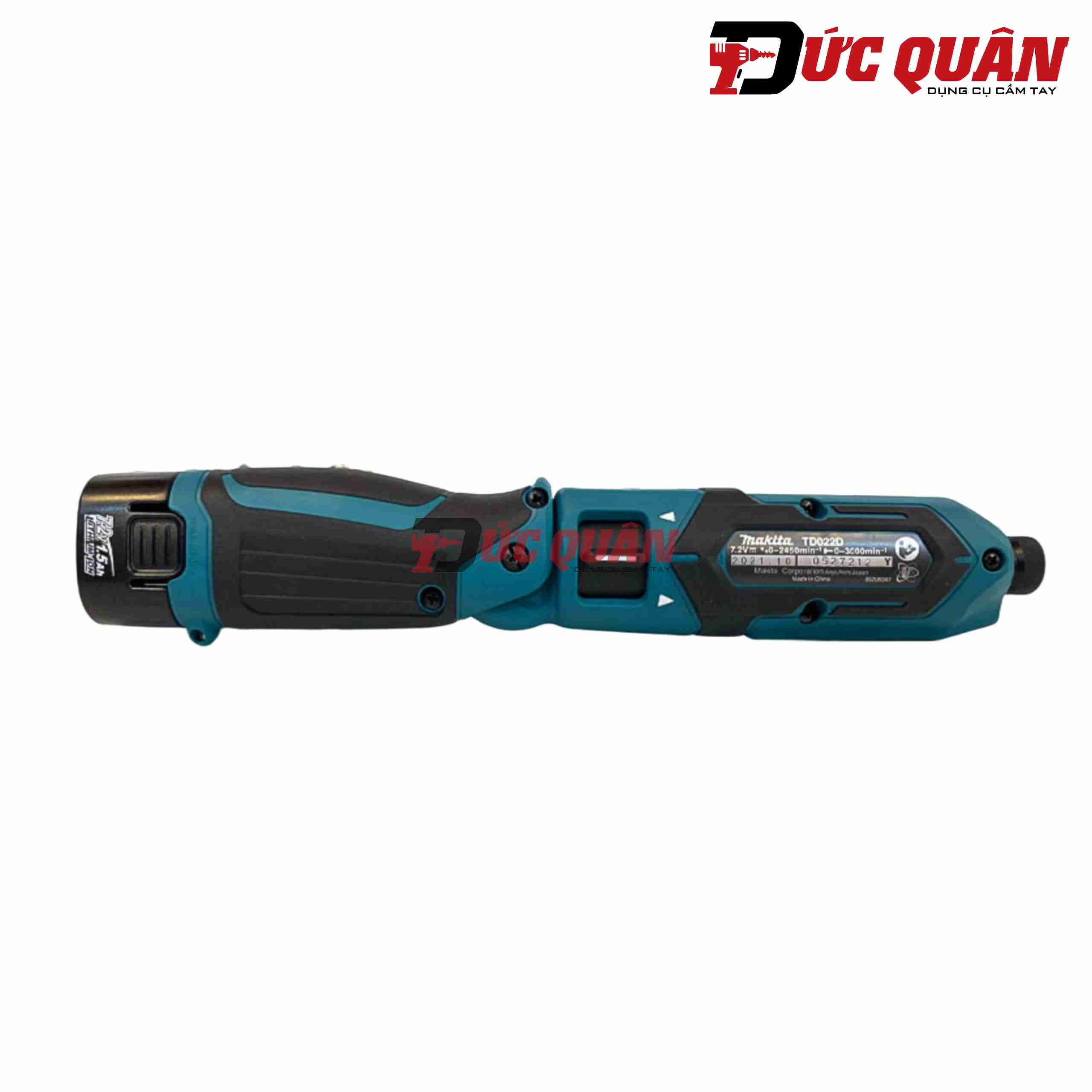 Máy vặn vít gập dùng pin 7.2V Makita TD022DZ (không pin sạc)