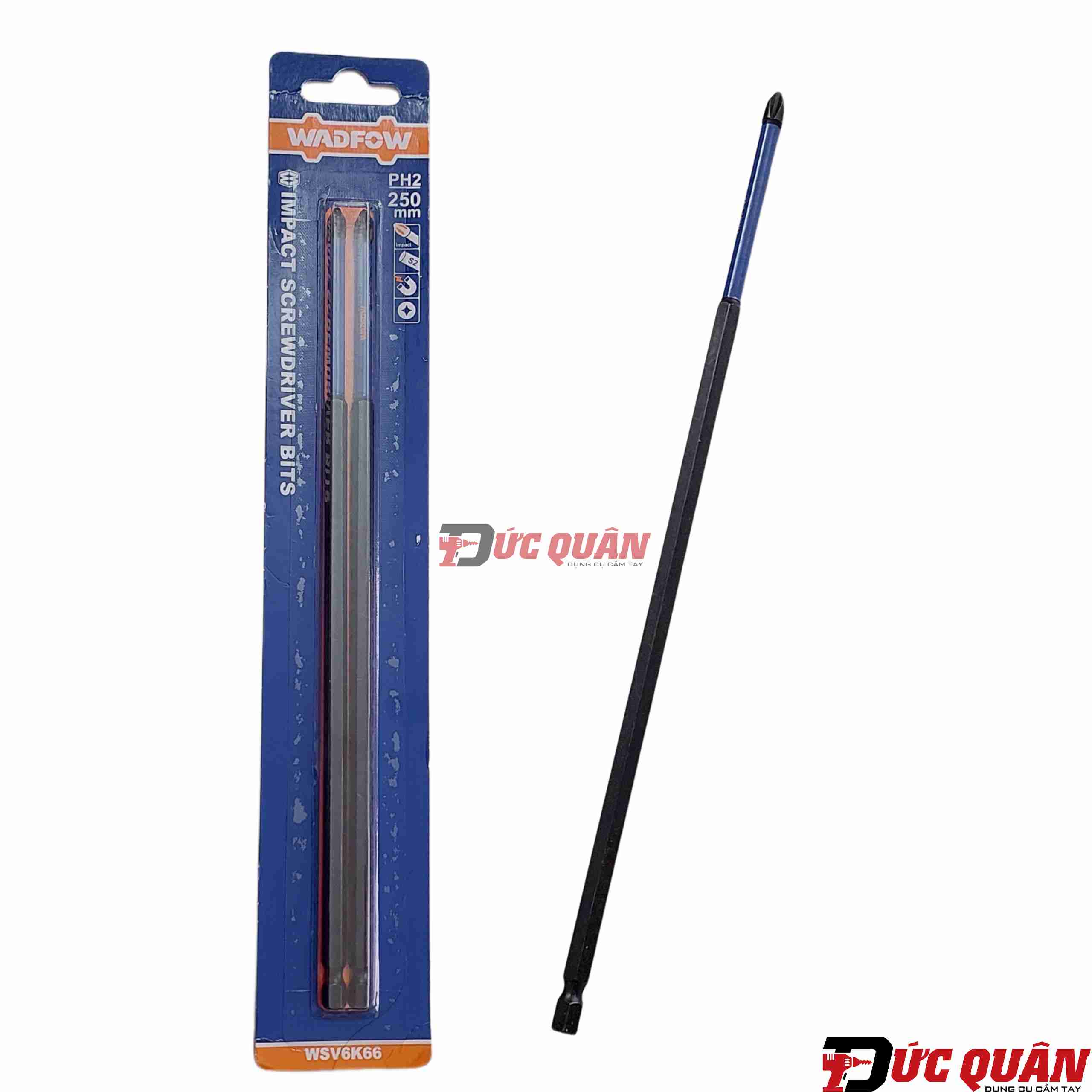 Đầu vít ba ke ( Ph2 dài 250mm ) WADFOW