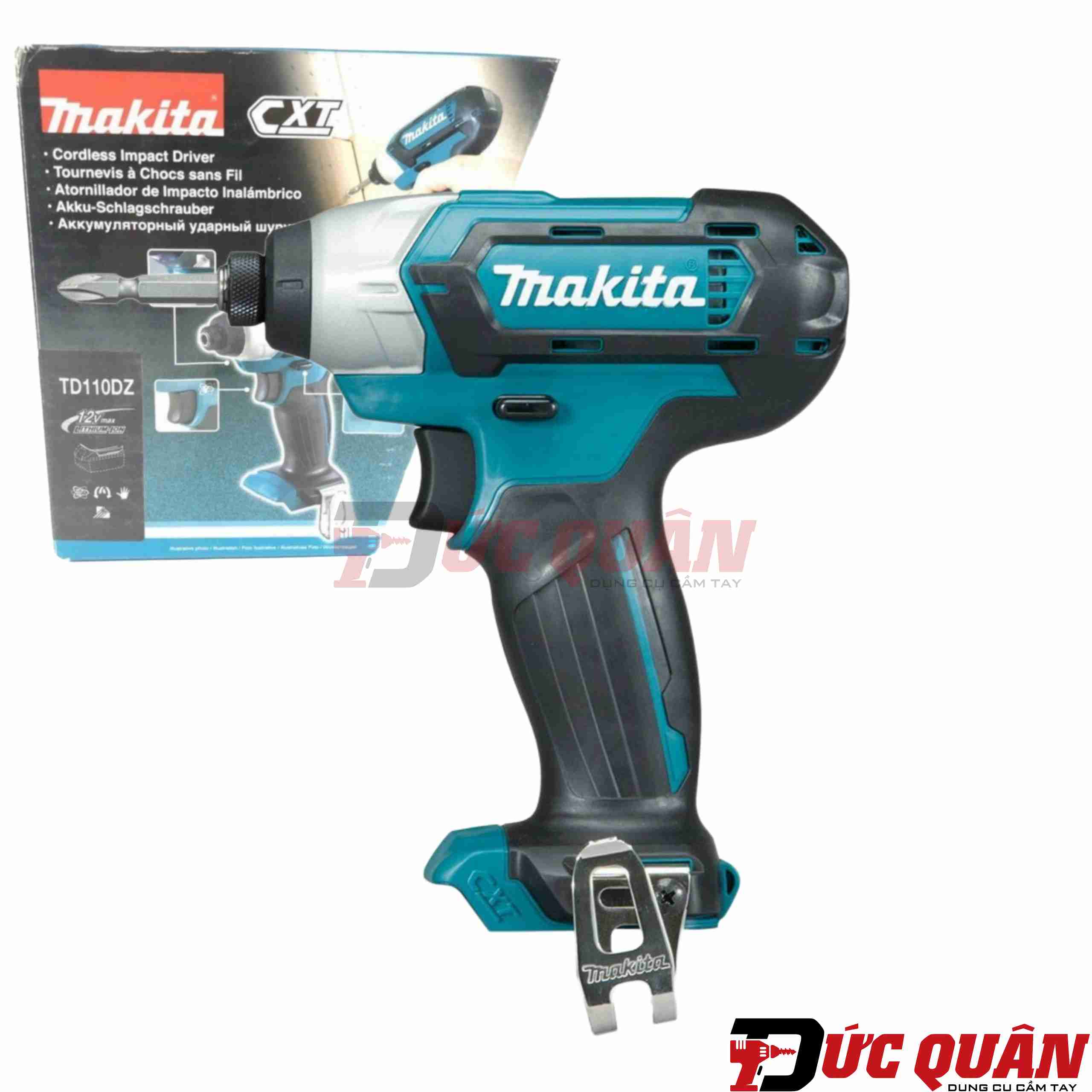 Máy vặn vít dùng pin 12Vmax Makita TD110DZ (không pin sạc)