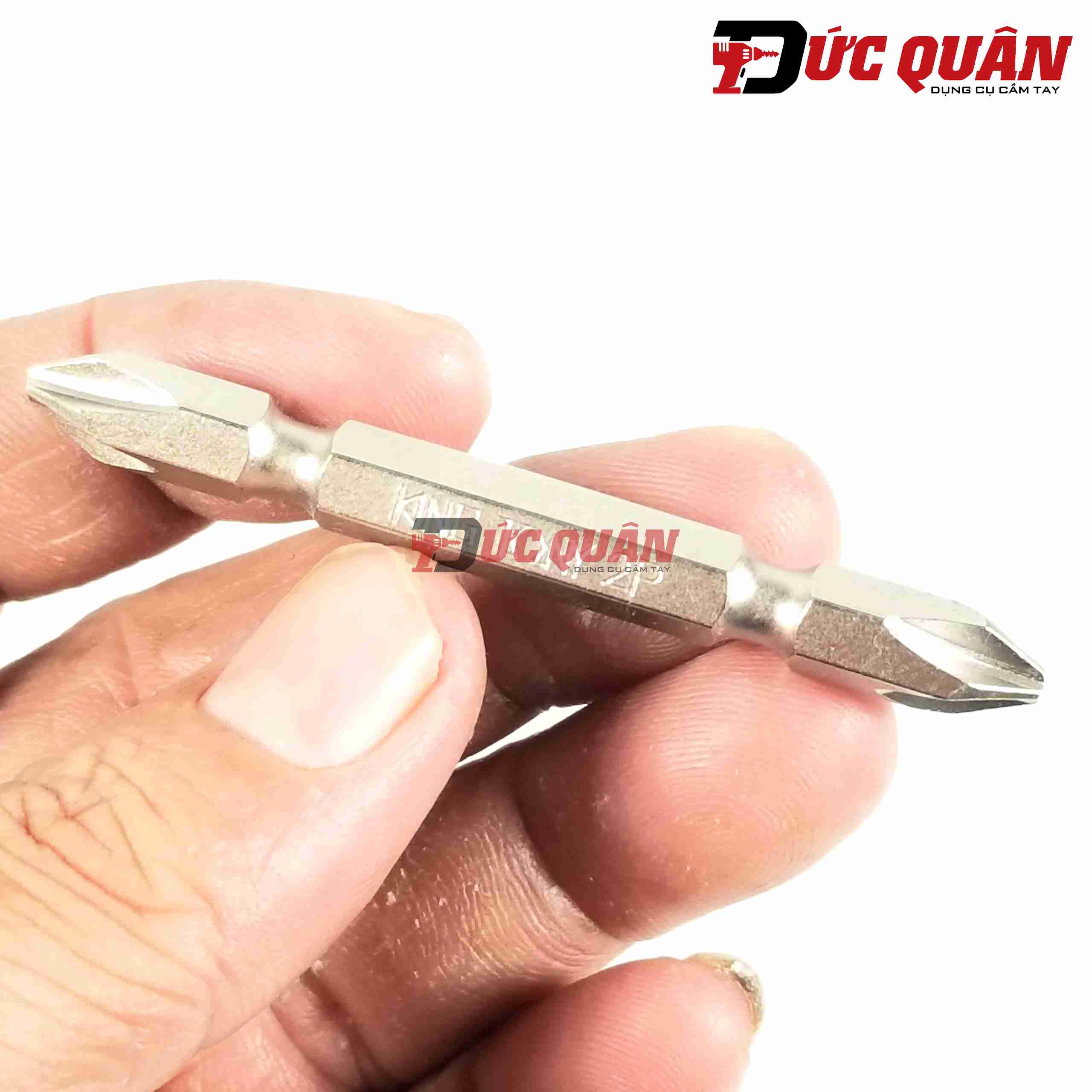Mũi vít hai đầu bake PH2  dài 65mm Kingtony 136502P
