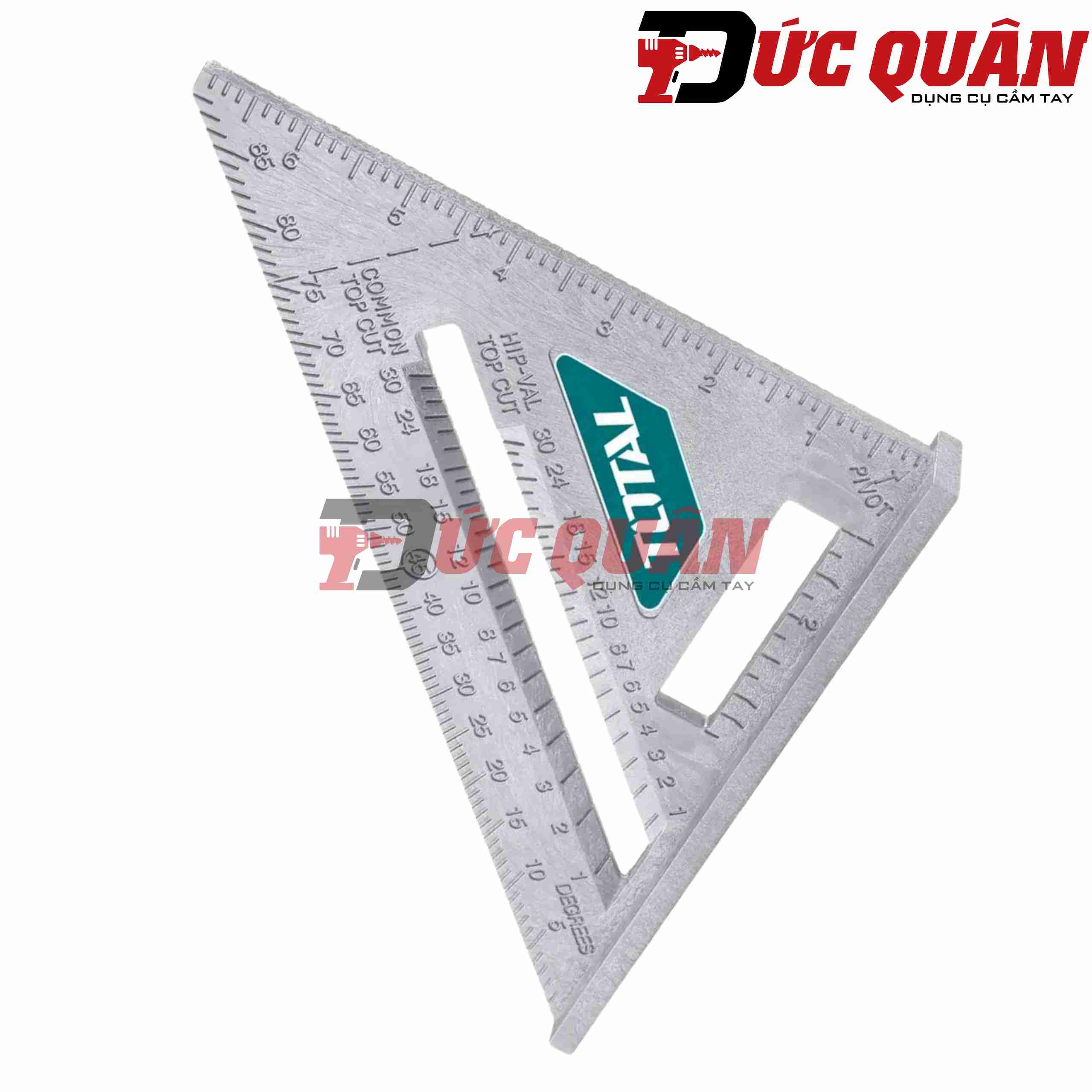 Thước ê ke tam giác ( 7in ) Total TMT61201