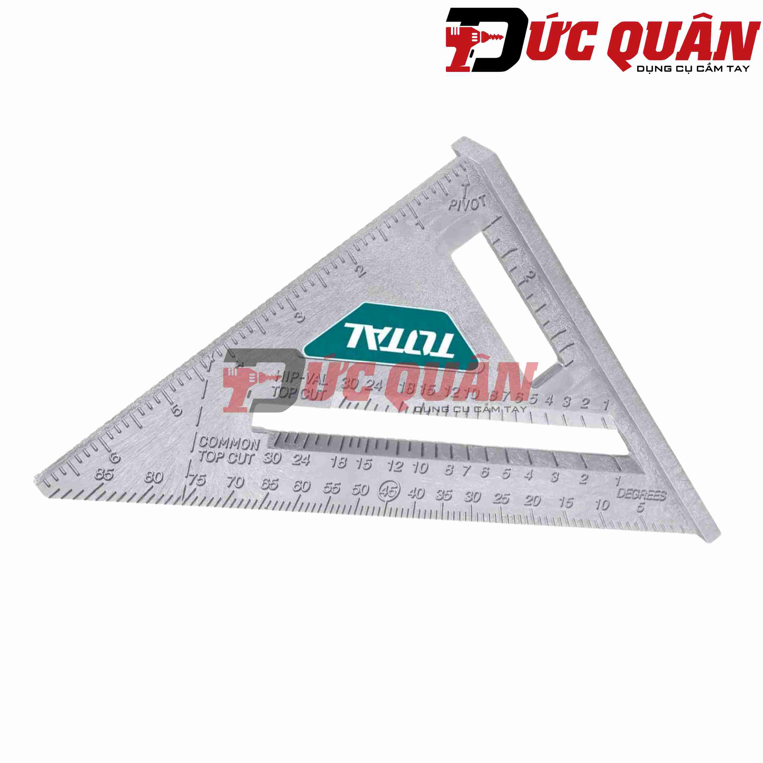 Thước ê ke tam giác ( 7in ) Total TMT61201